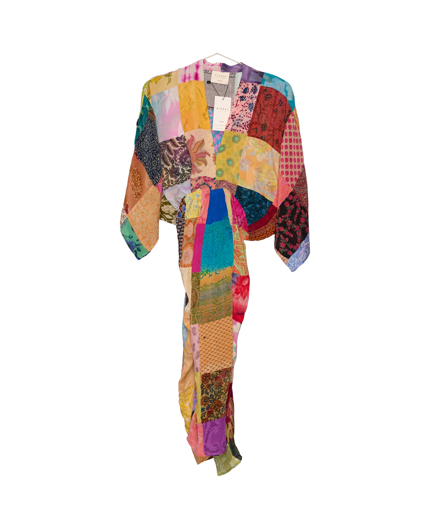 Juno SILK Patchwork Dress - No. 241