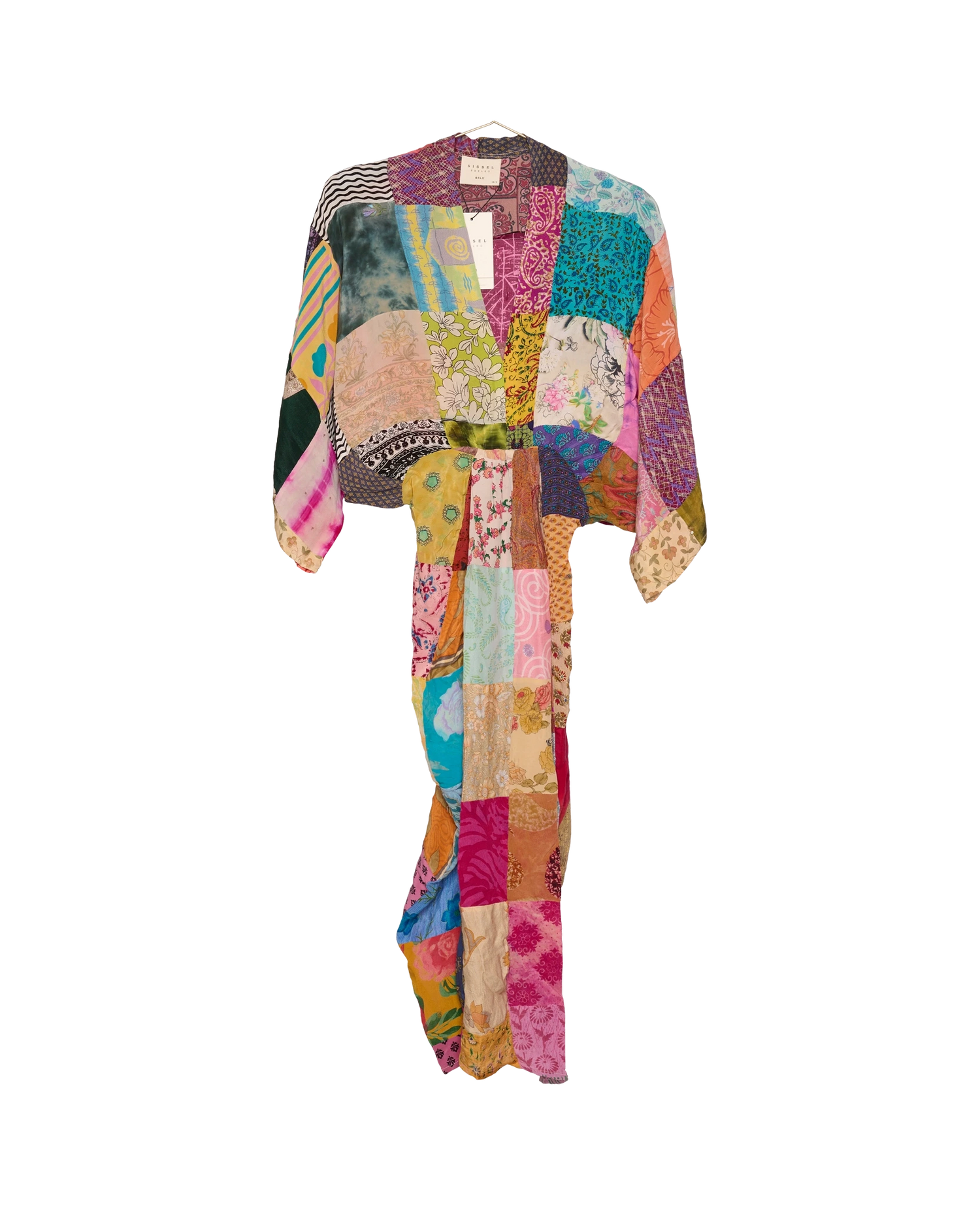 Juno SILK Patchwork Dress - No. 243