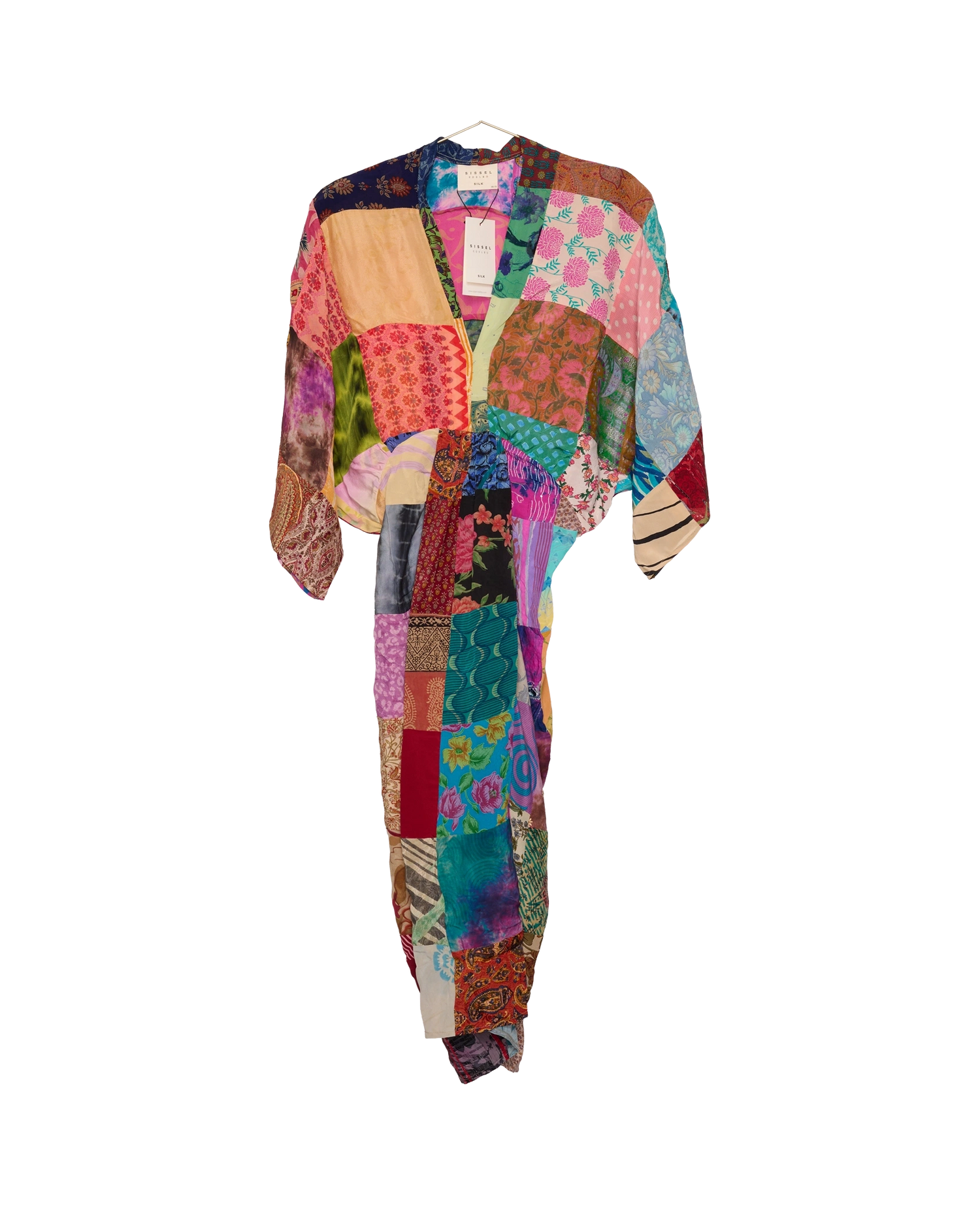 Juno SILK Patchwork Dress - No. 245