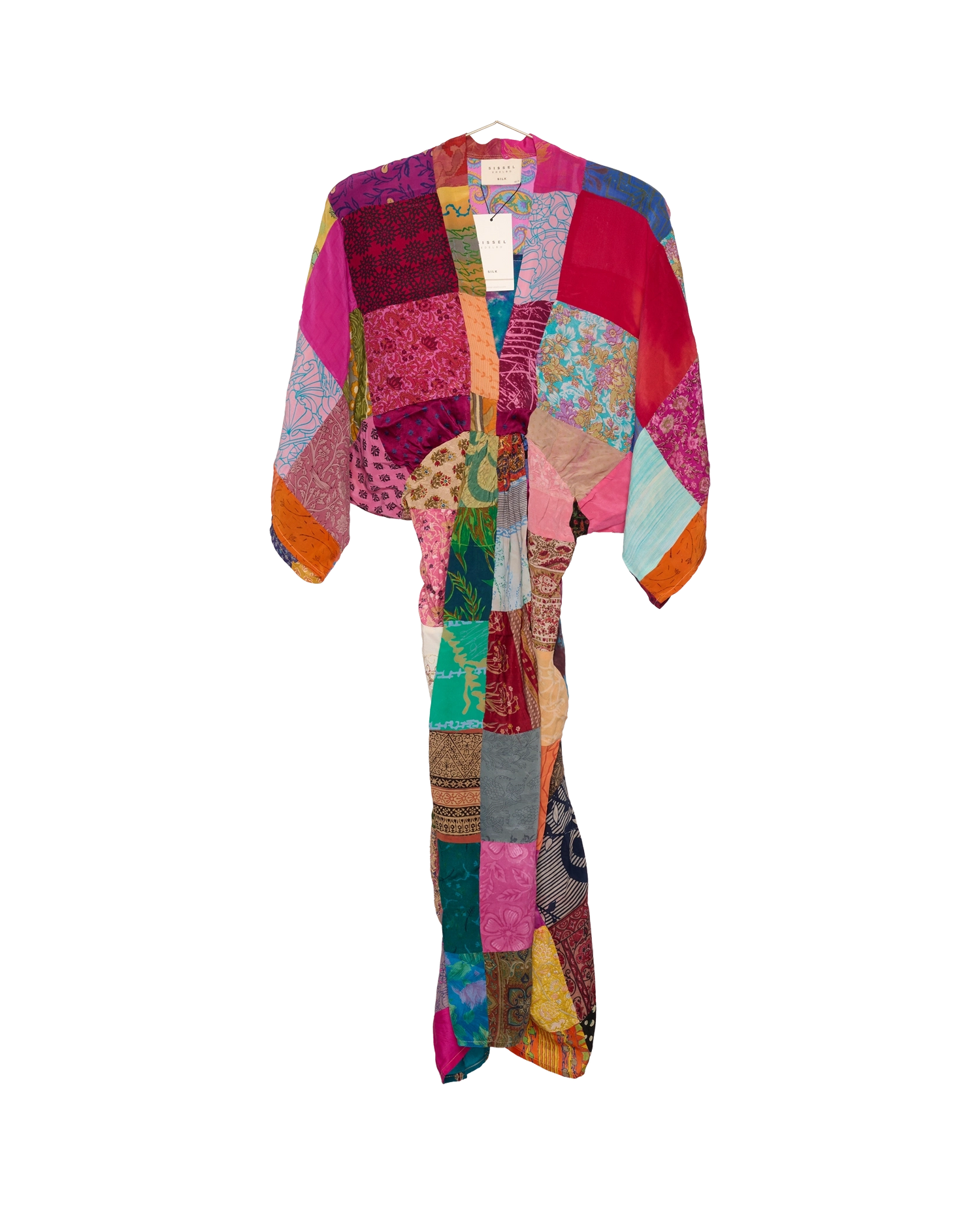 Juno SILK Patchwork Dress - No. 247