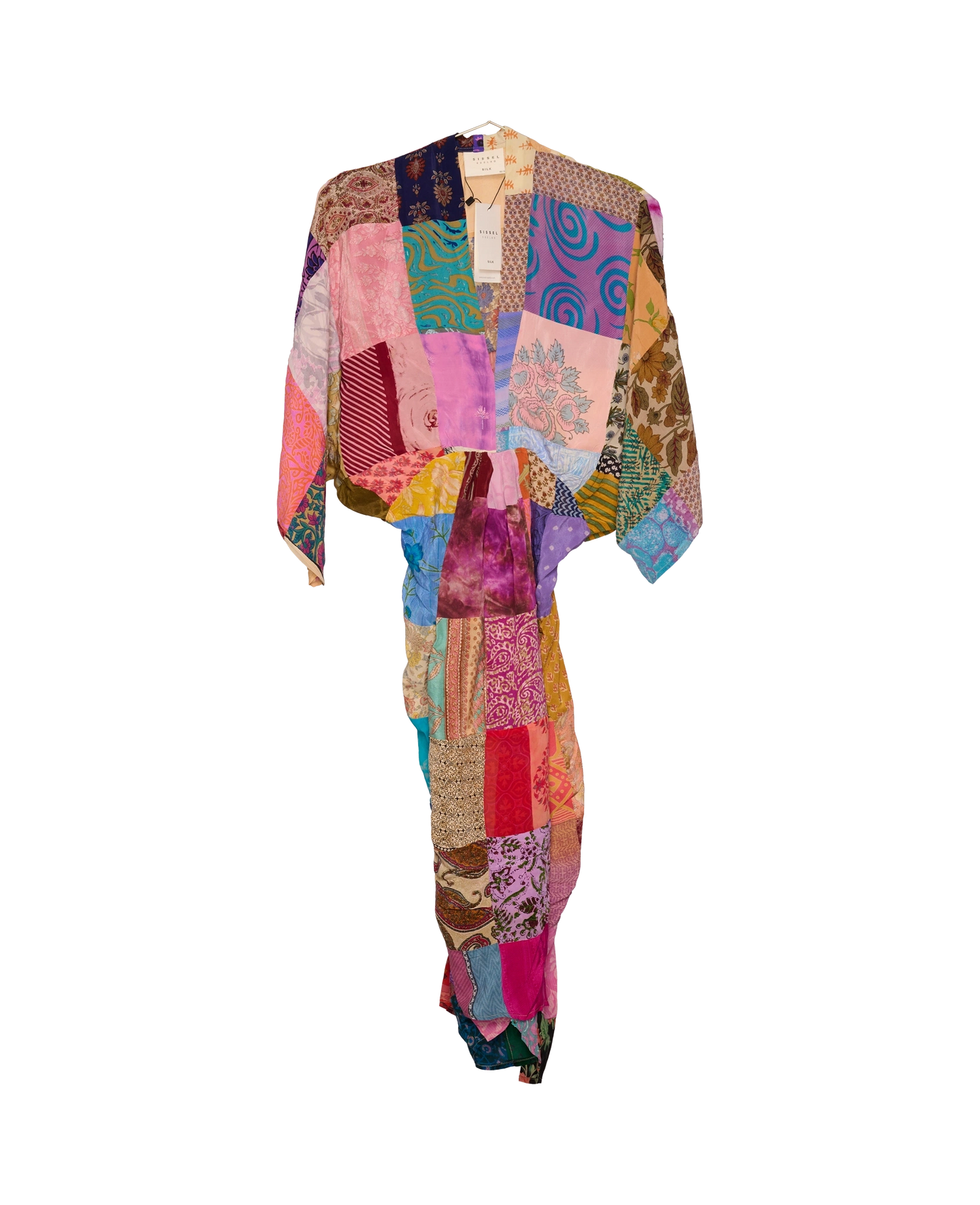 Juno SILK Patchwork Dress - No. 250