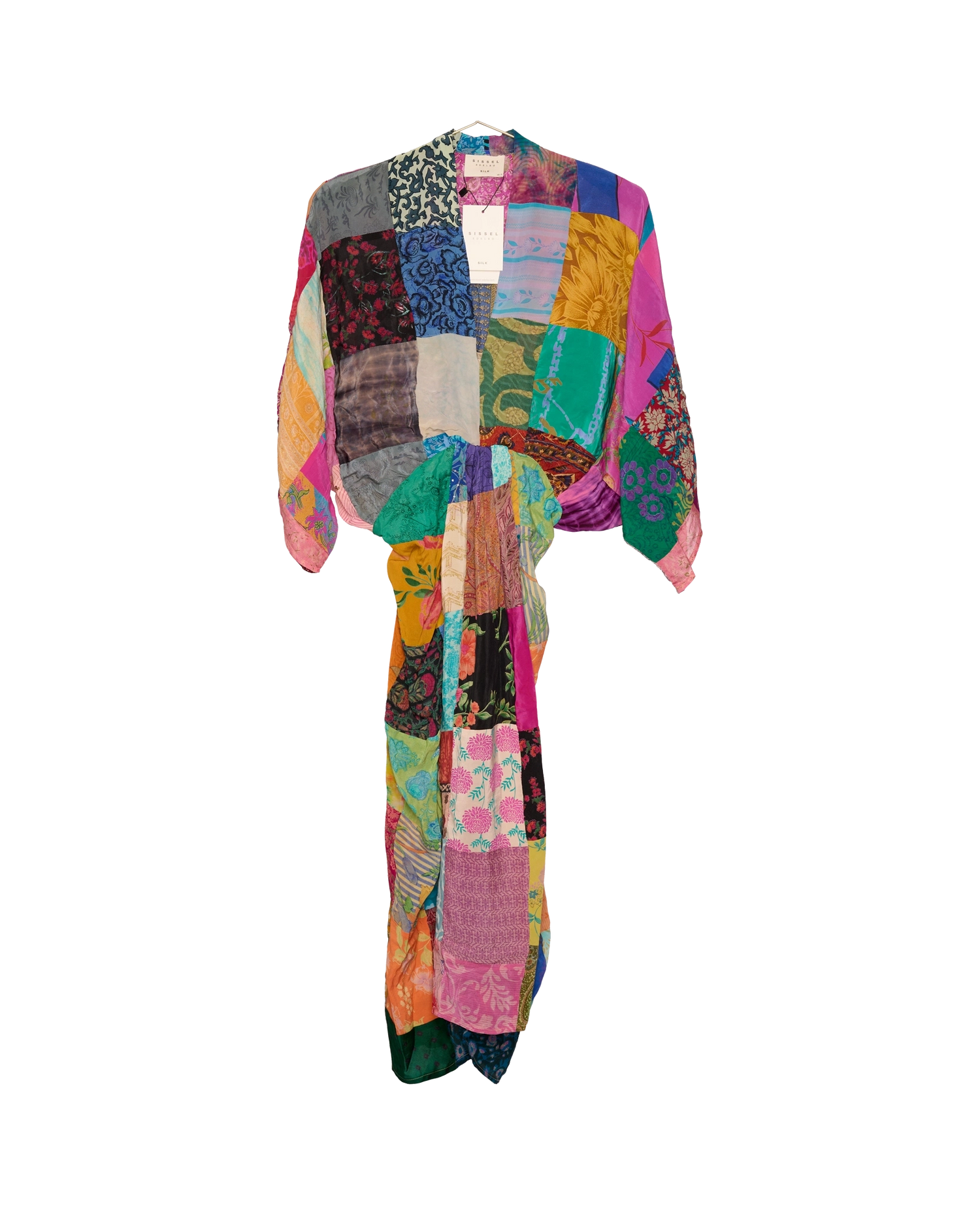 Juno SILK Patchwork Dress - No. 253