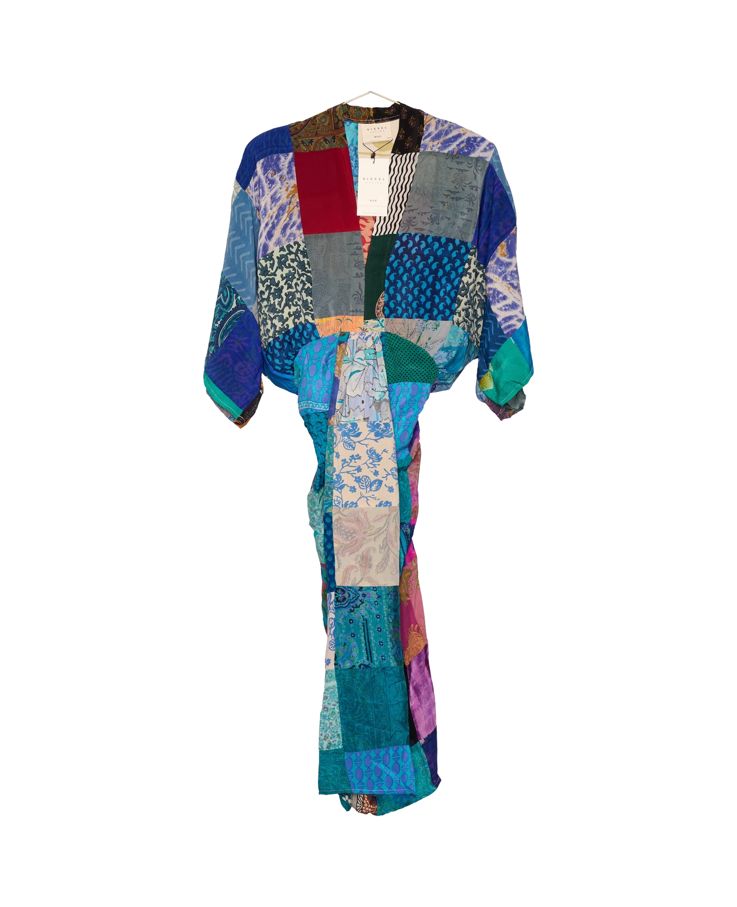 Juno SILK Patchwork Dress - No. 254