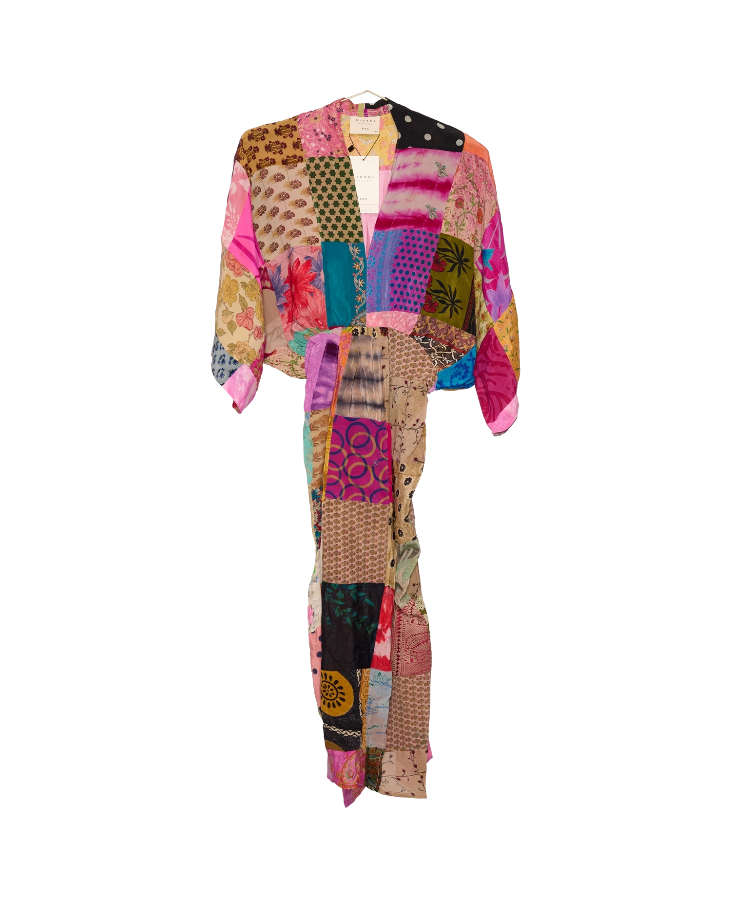 Juno SILK Patchwork Dress - No. 256