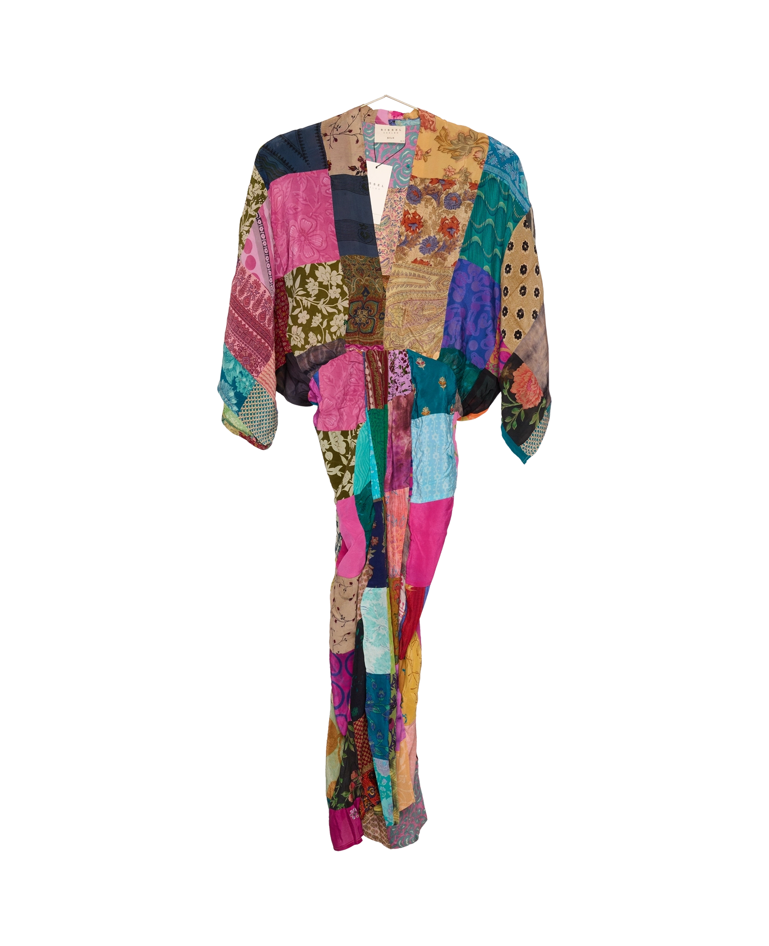 Juno SILK Patchwork Dress - No. 259