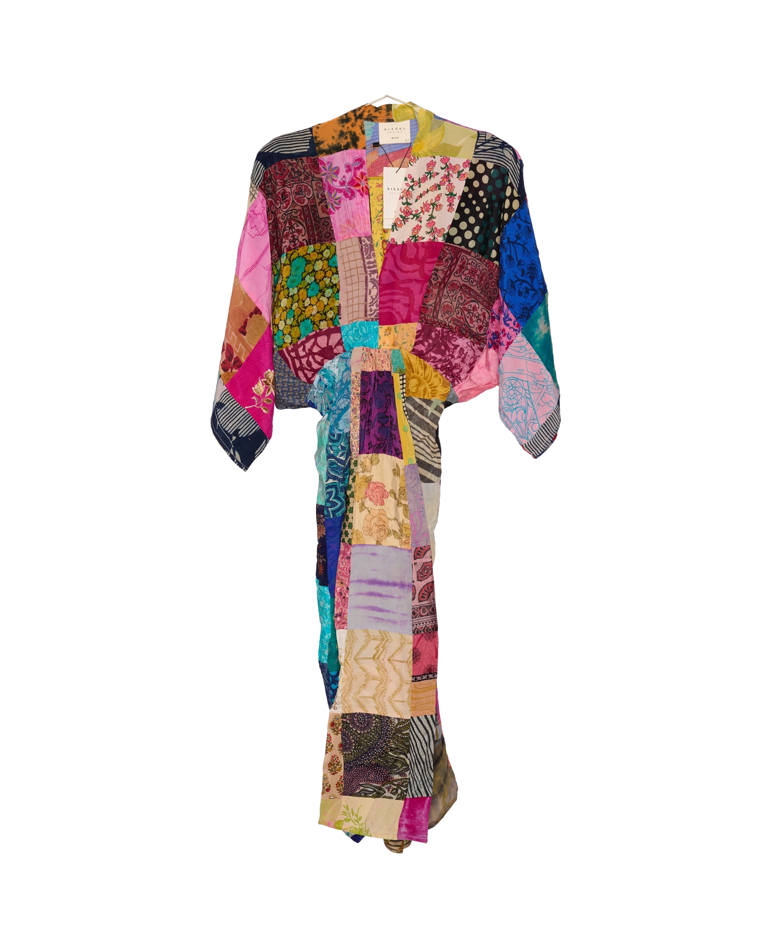 Juno SILK Patchwork Dress - No. 260