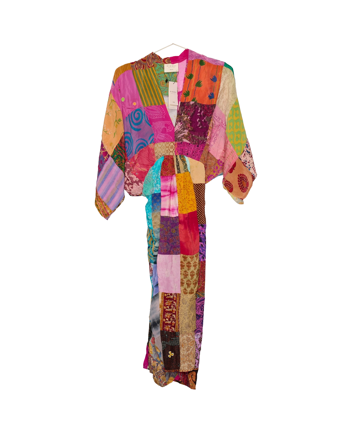 Juno SILK Patchwork Dress - No. 261