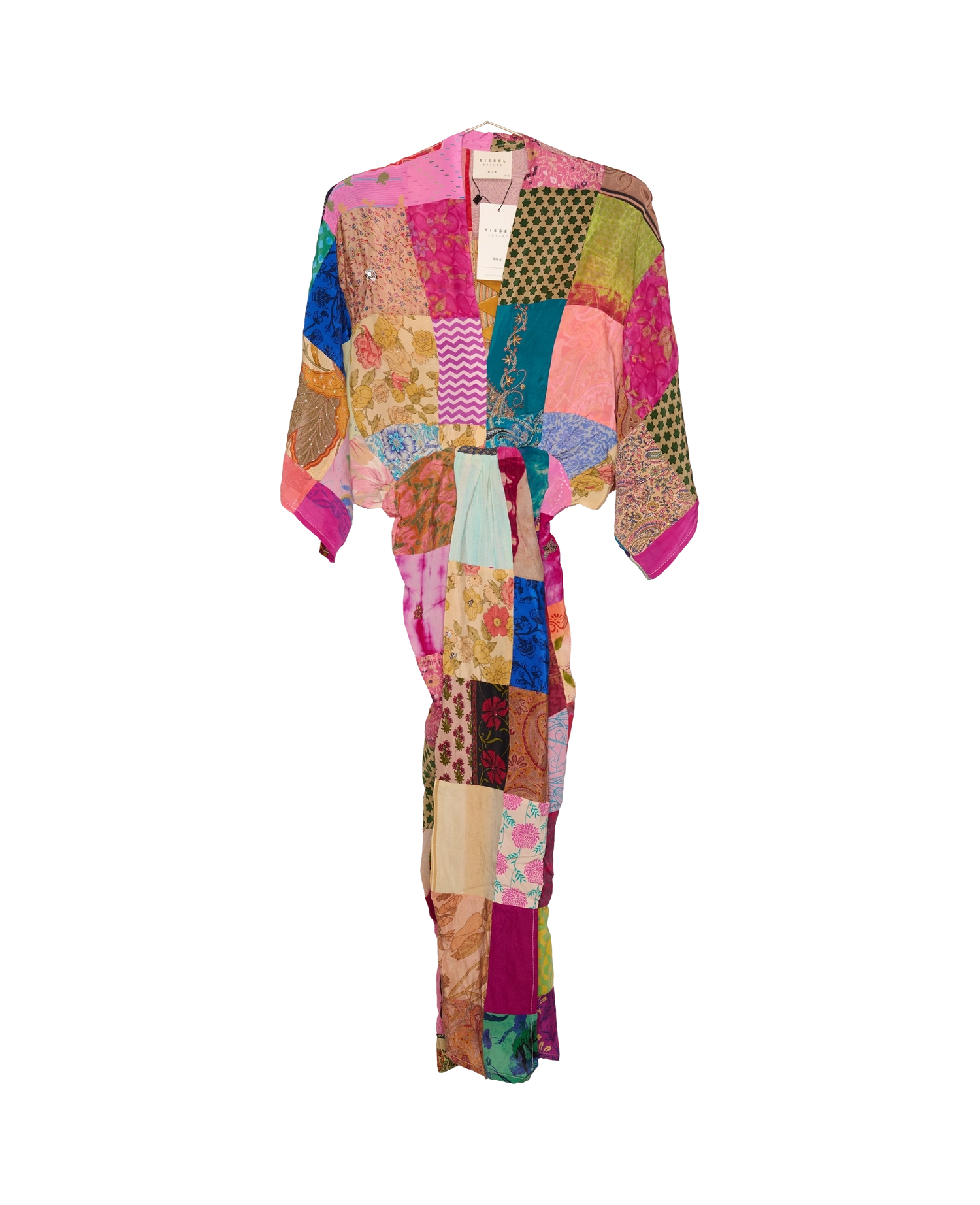 Juno SILK Patchwork Dress - No. 262