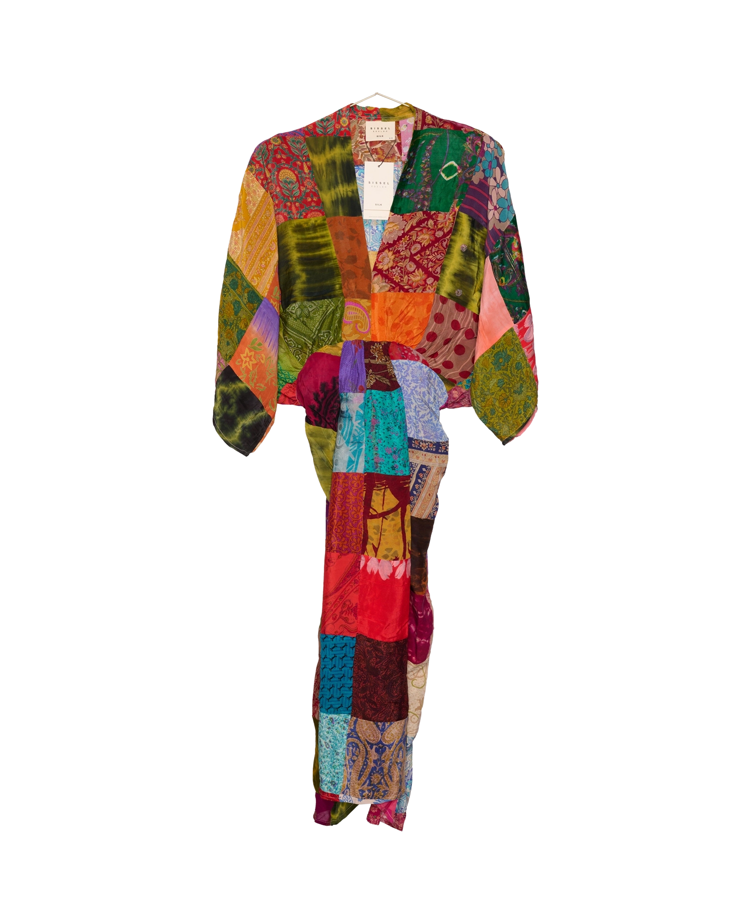 Juno SILK Patchwork Dress - No. 266
