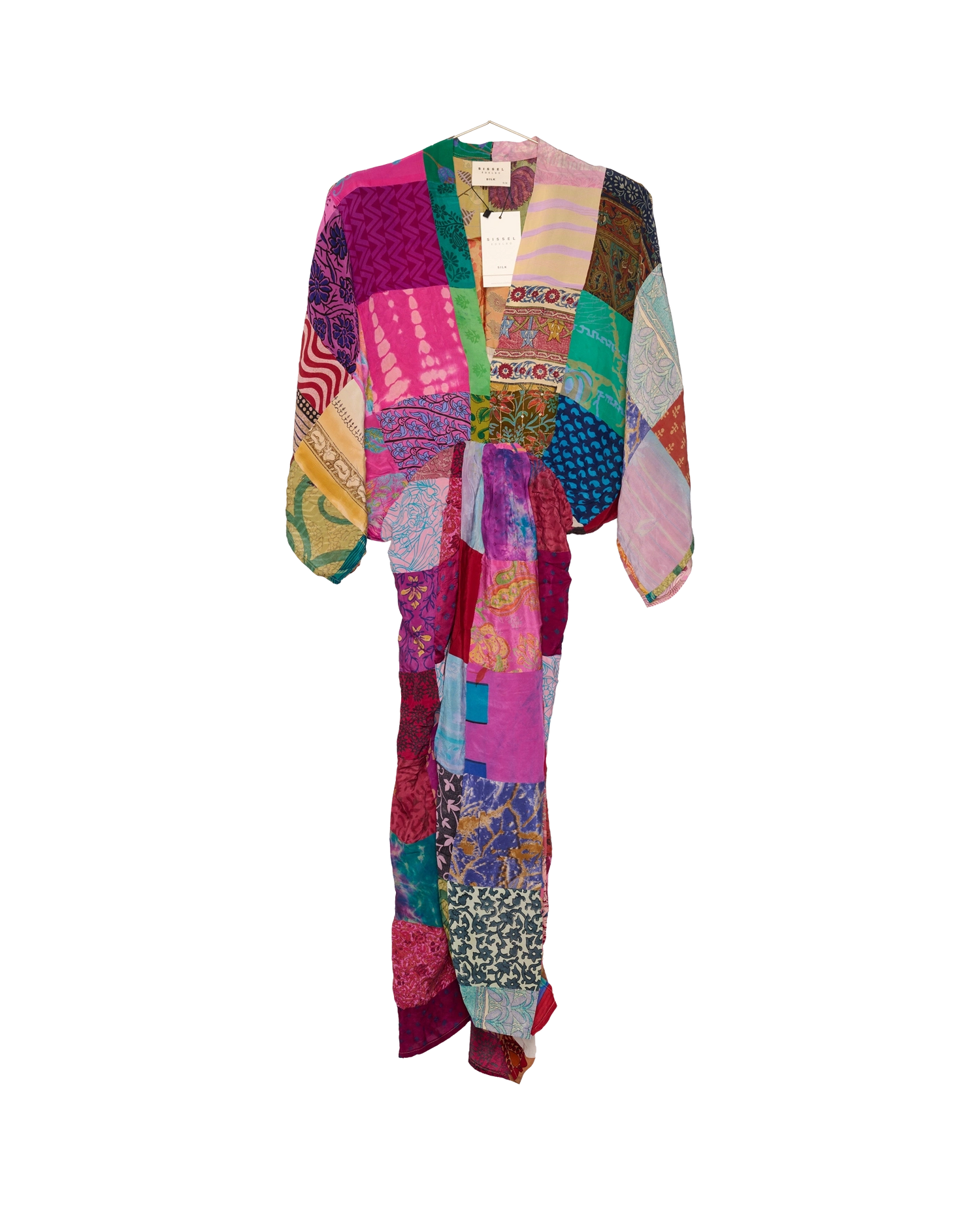 Juno SILK Patchwork Dress - No. 270