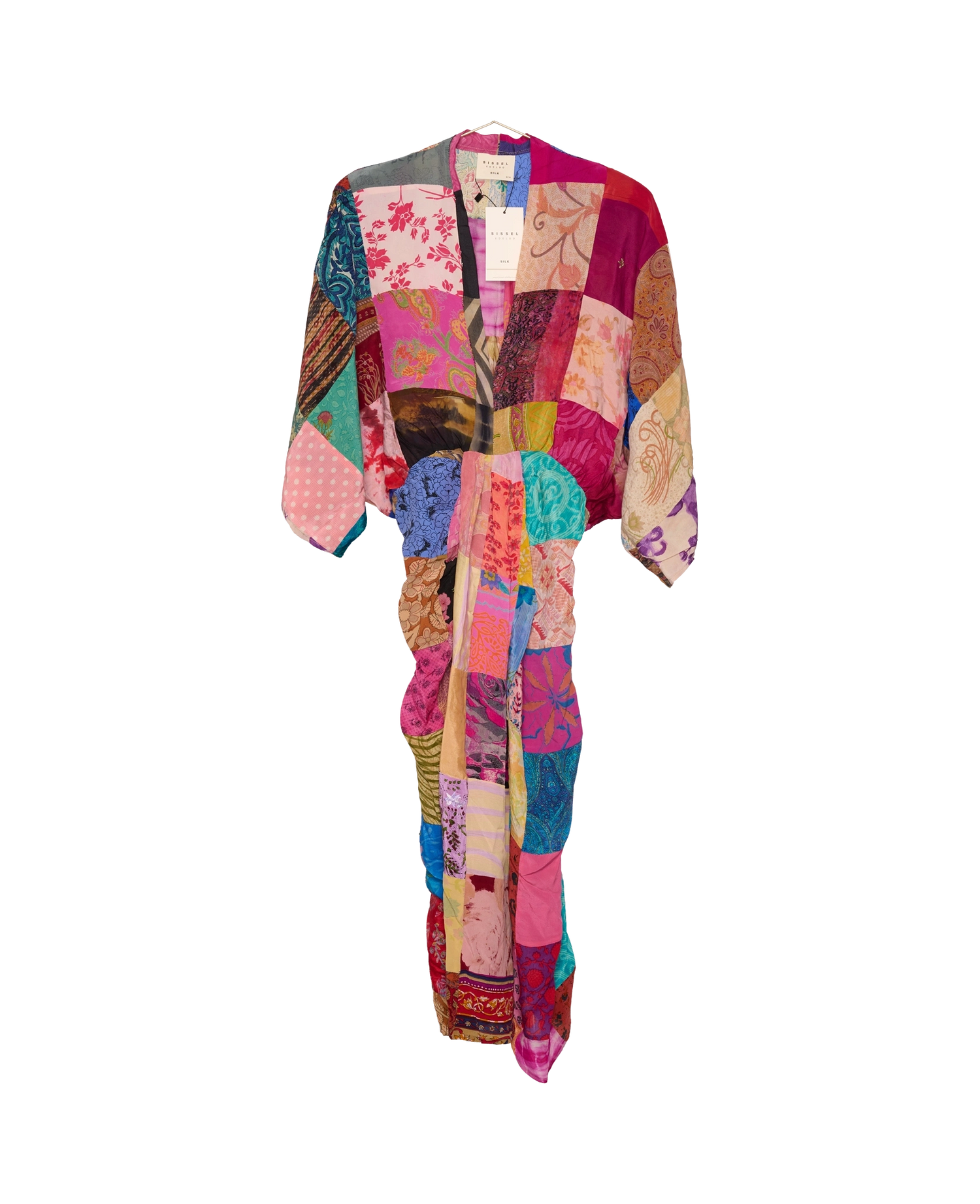 Juno SILK Patchwork Dress - No. 273