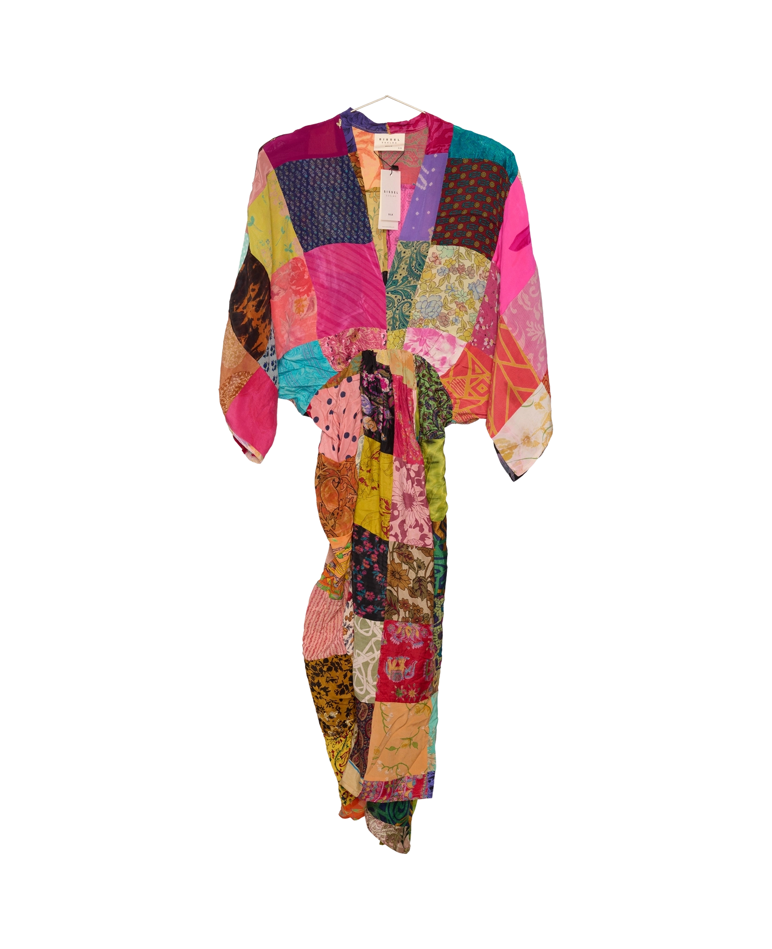 Juno SILK Patchwork Dress - No. 275