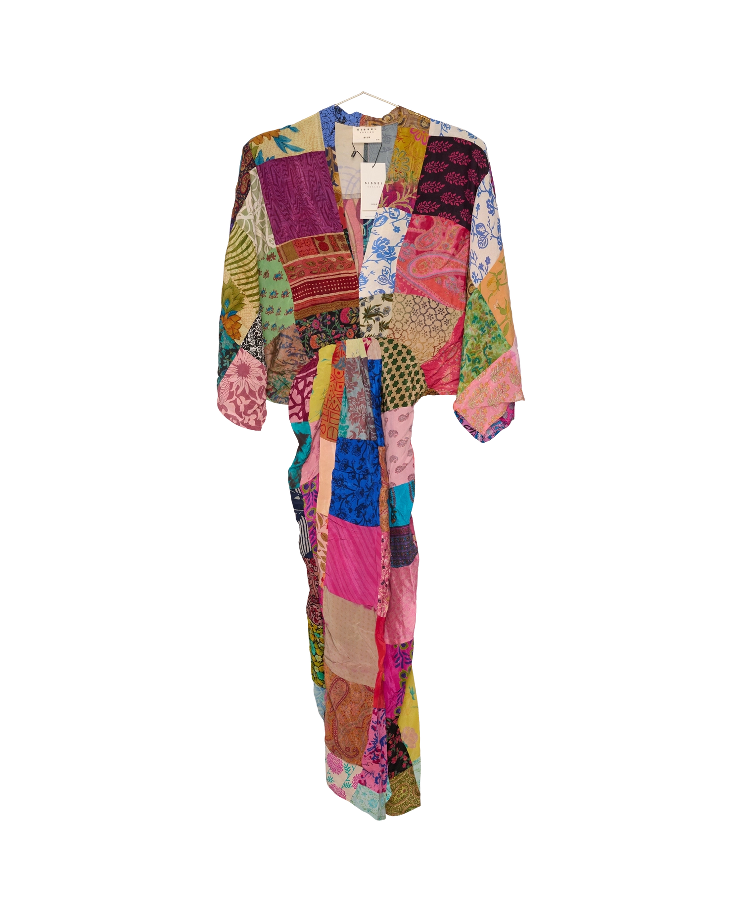 Juno SILK Patchwork Dress - No. 277