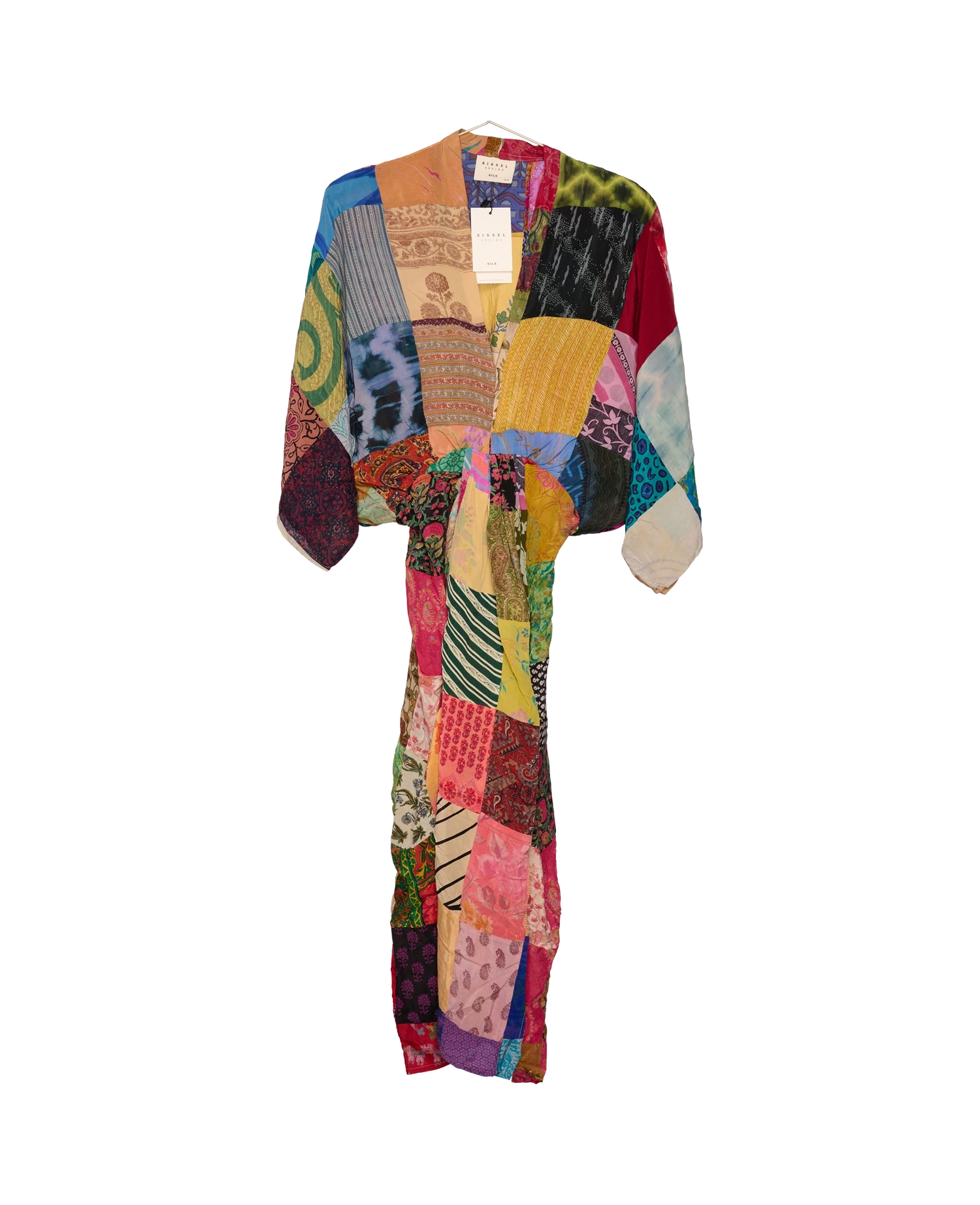 Juno SILK Patchwork Dress - No. 278