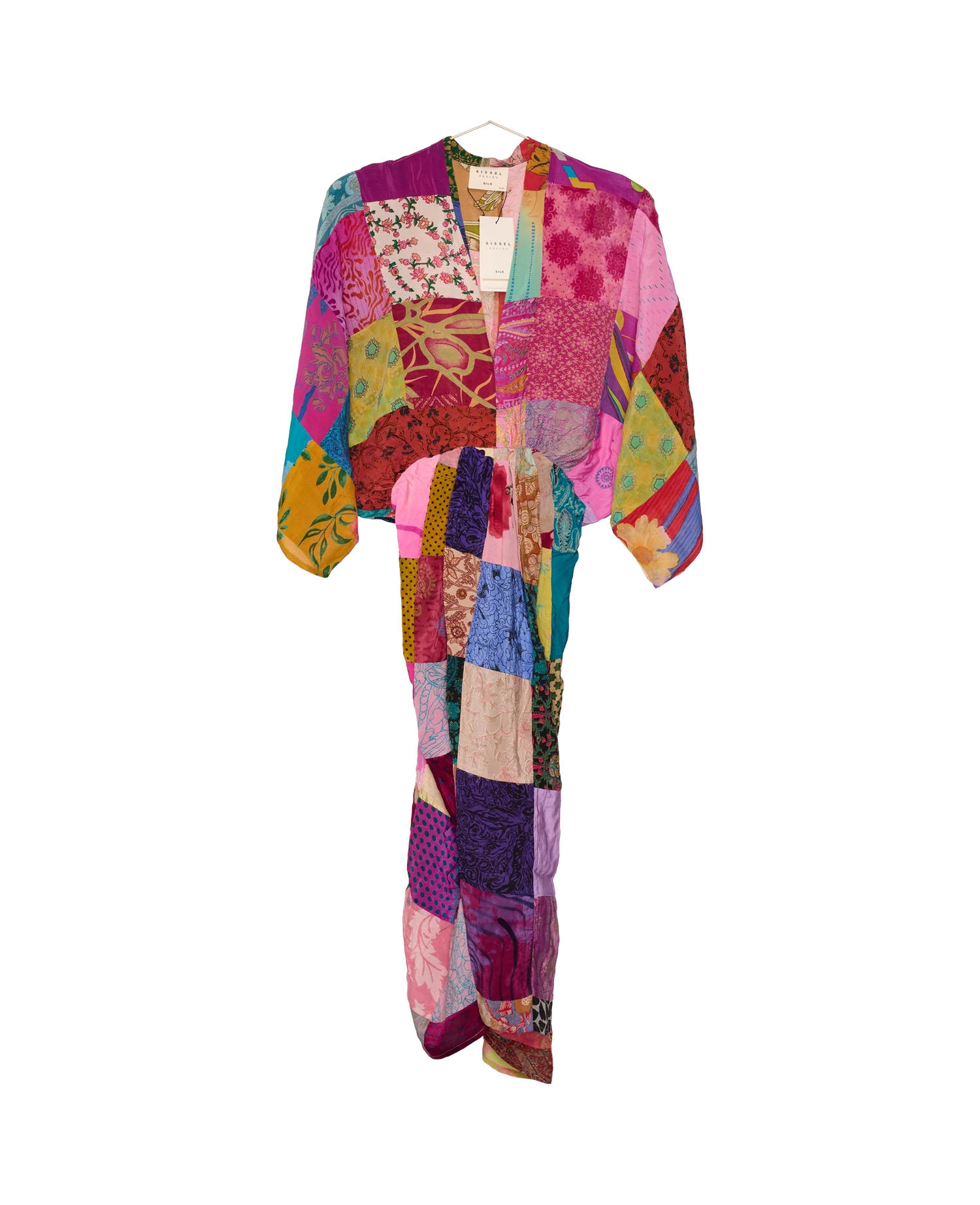 Juno SILK Patchwork Dress - No. 279