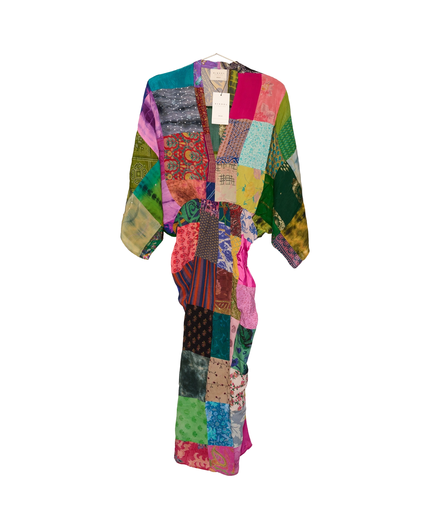 Juno SILK Patchwork Dress - No. 285