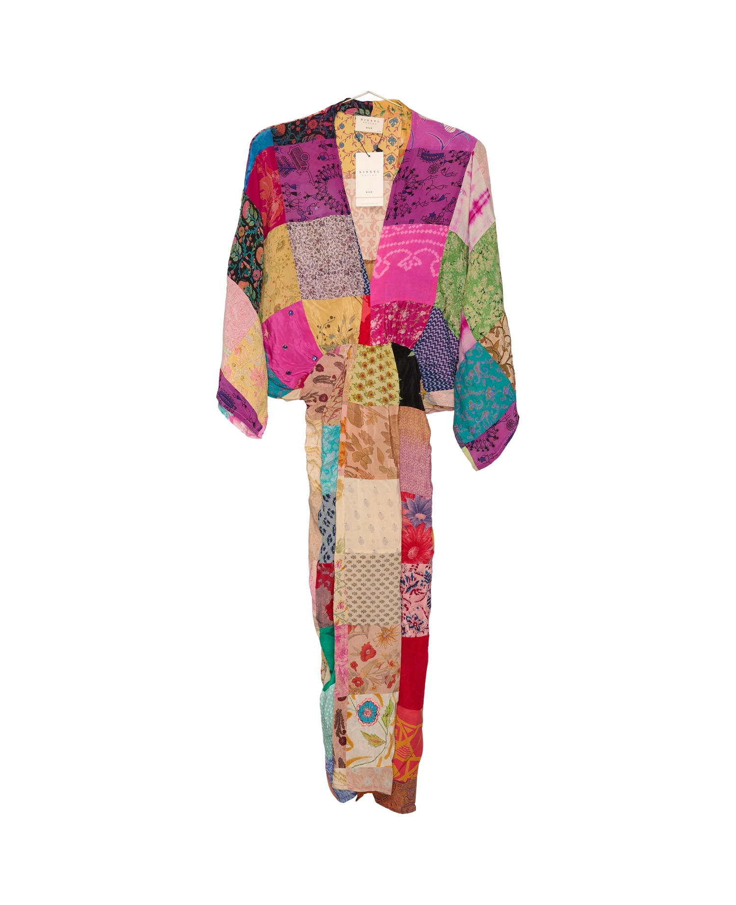 Juno SILK Patchwork Dress - No. 286