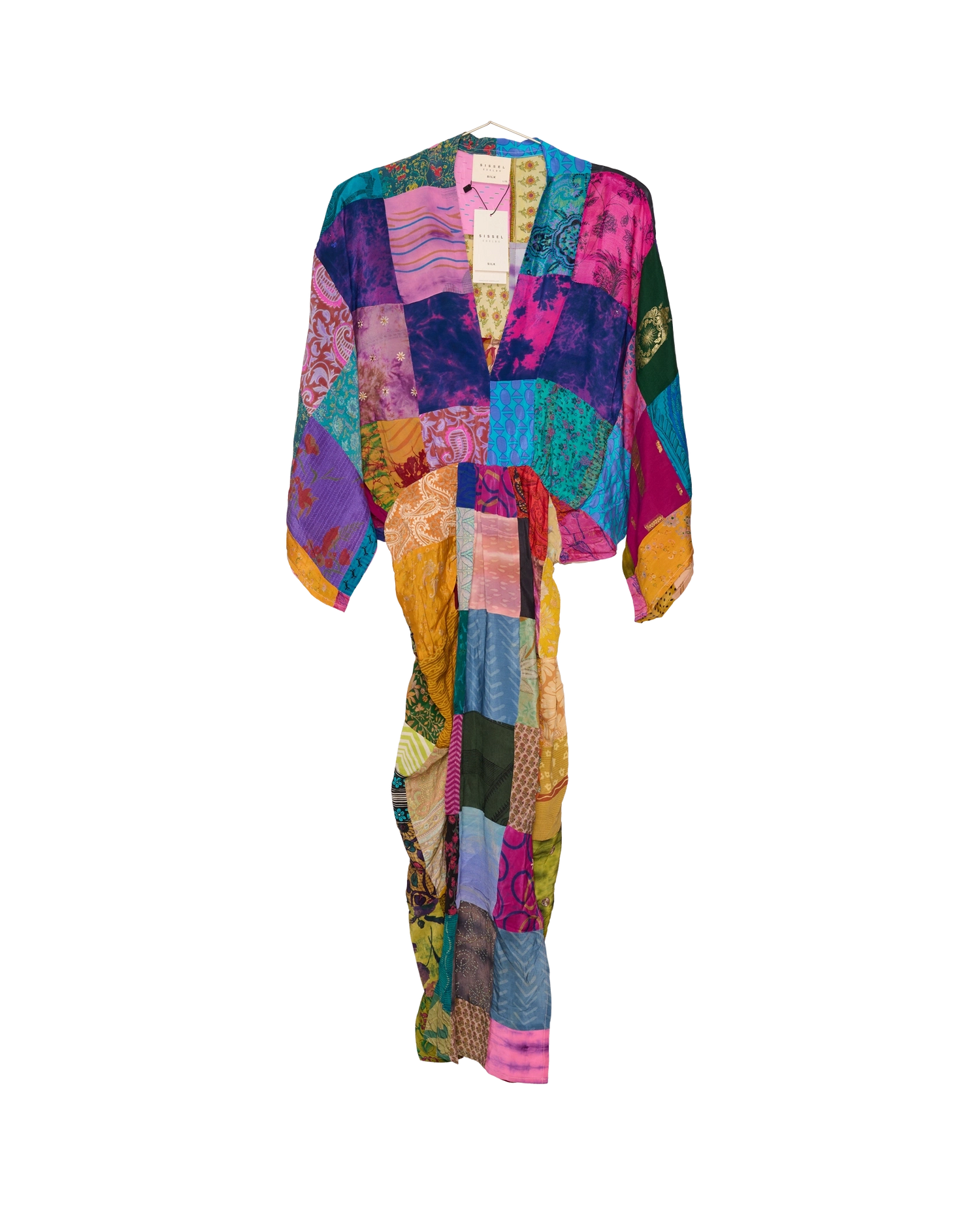 Juno SILK Patchwork Dress - No. 289