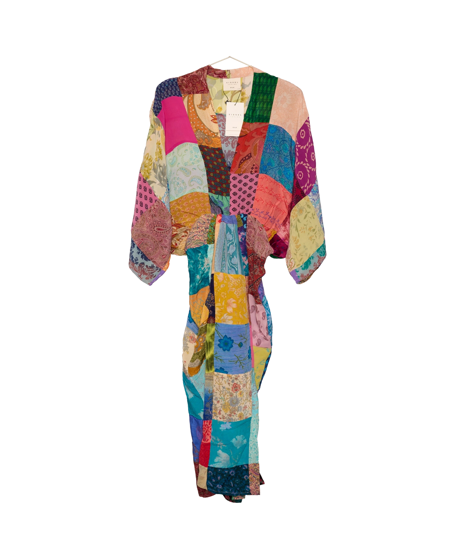 Juno SILK Patchwork Dress - No. 290
