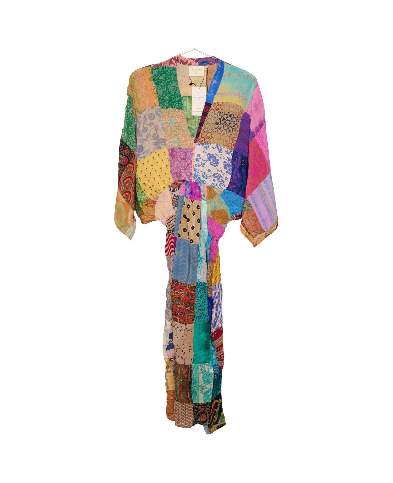 Juno SILK Patchwork Dress - No. 292