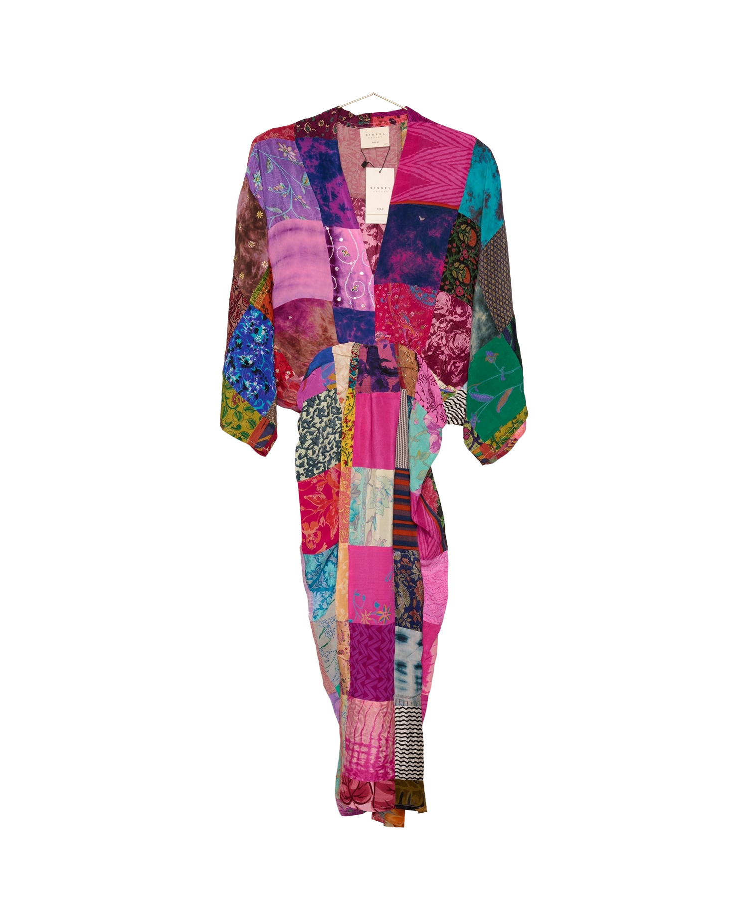 Juno SILK Patchwork Dress - No. 293