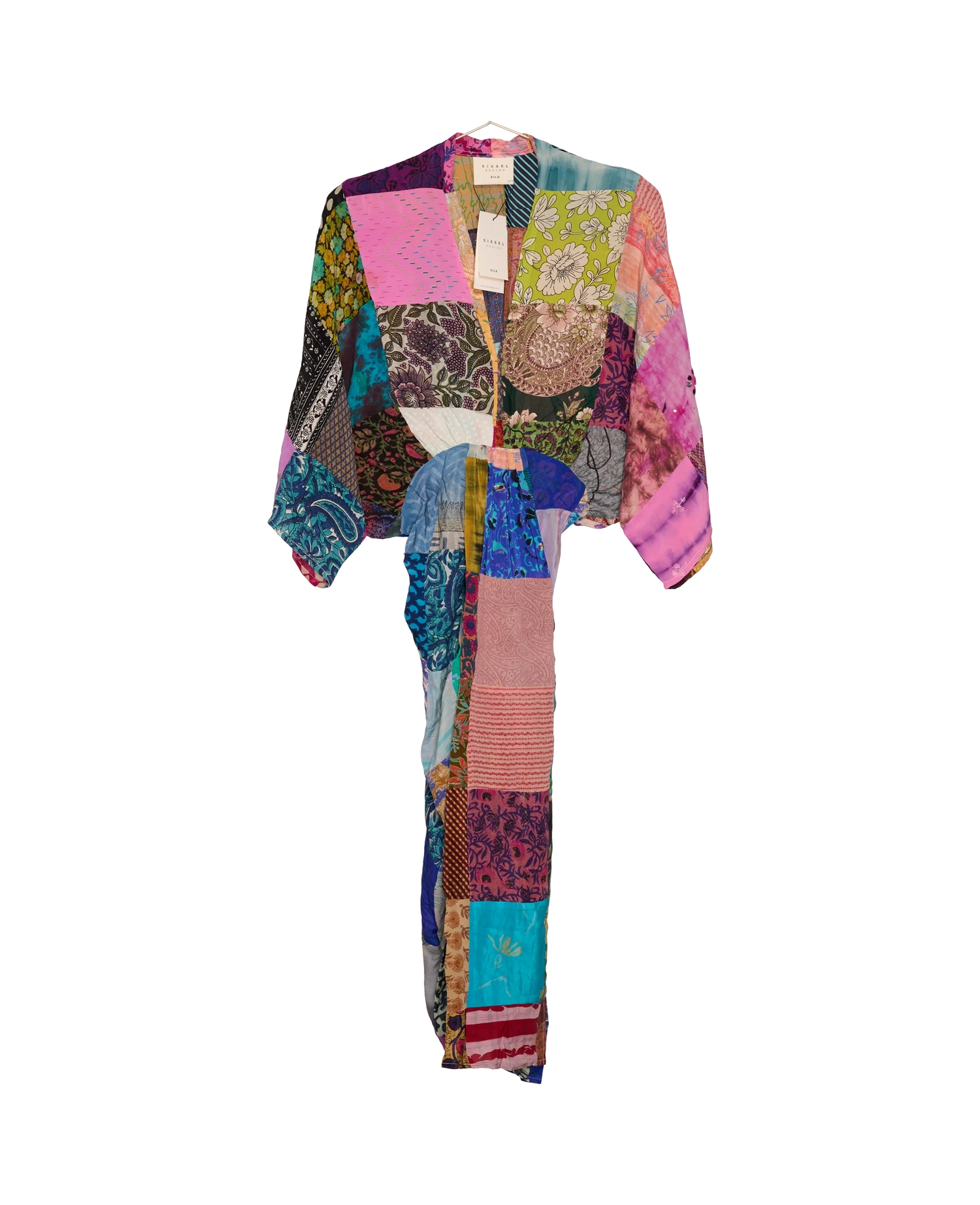 Juno SILK Patchwork Dress - No. 296
