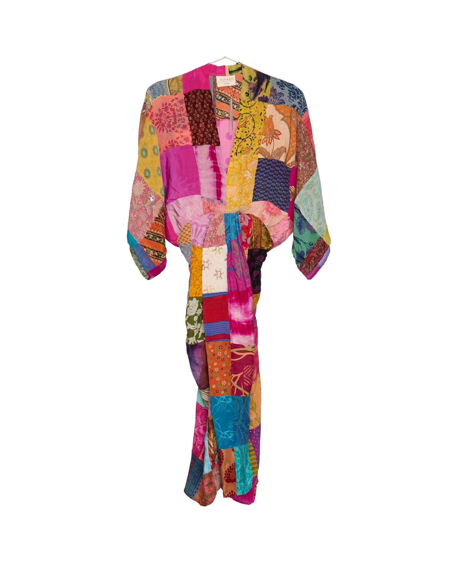 Juno SILK Patchwork Dress - No. 298