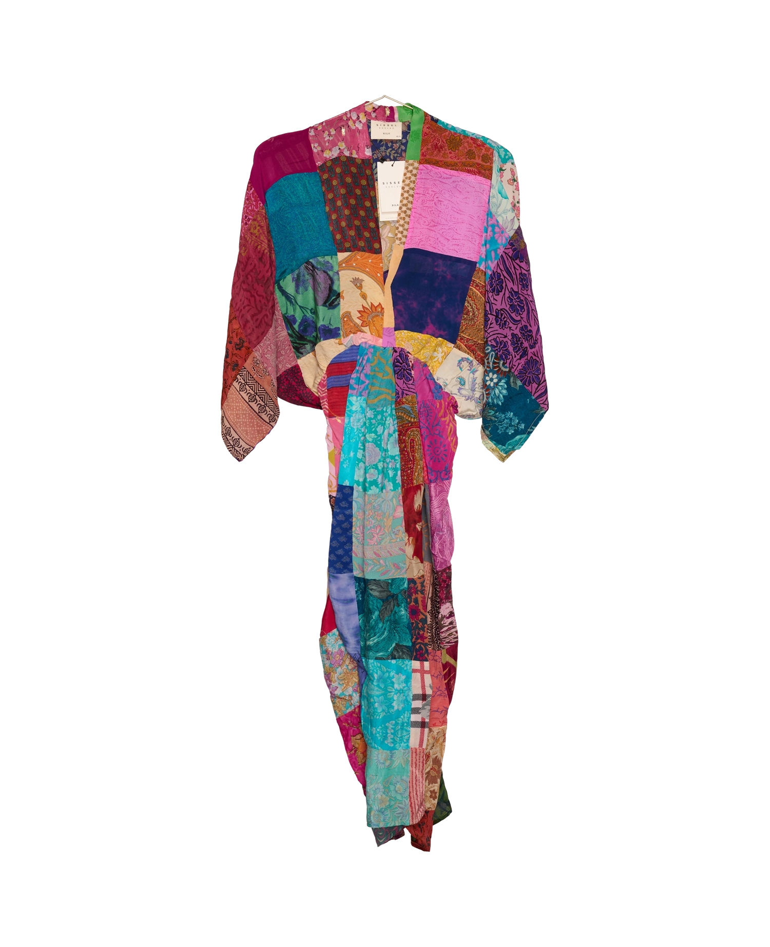Juno SILK Patchwork Dress - No. 302