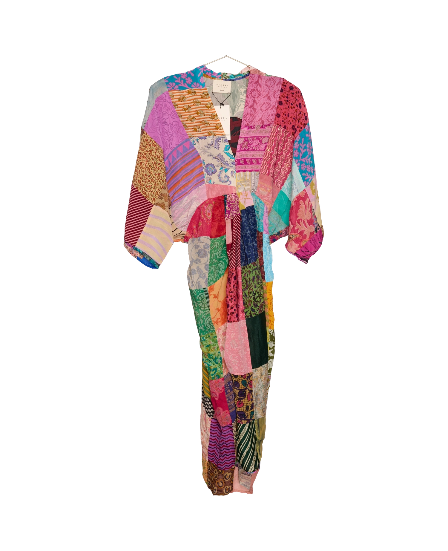 Juno SILK Patchwork Dress - No. 303