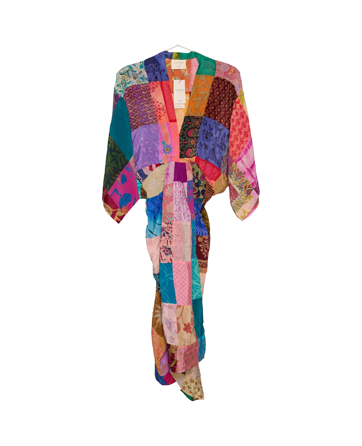 Juno SILK Patchwork Dress - No. 305