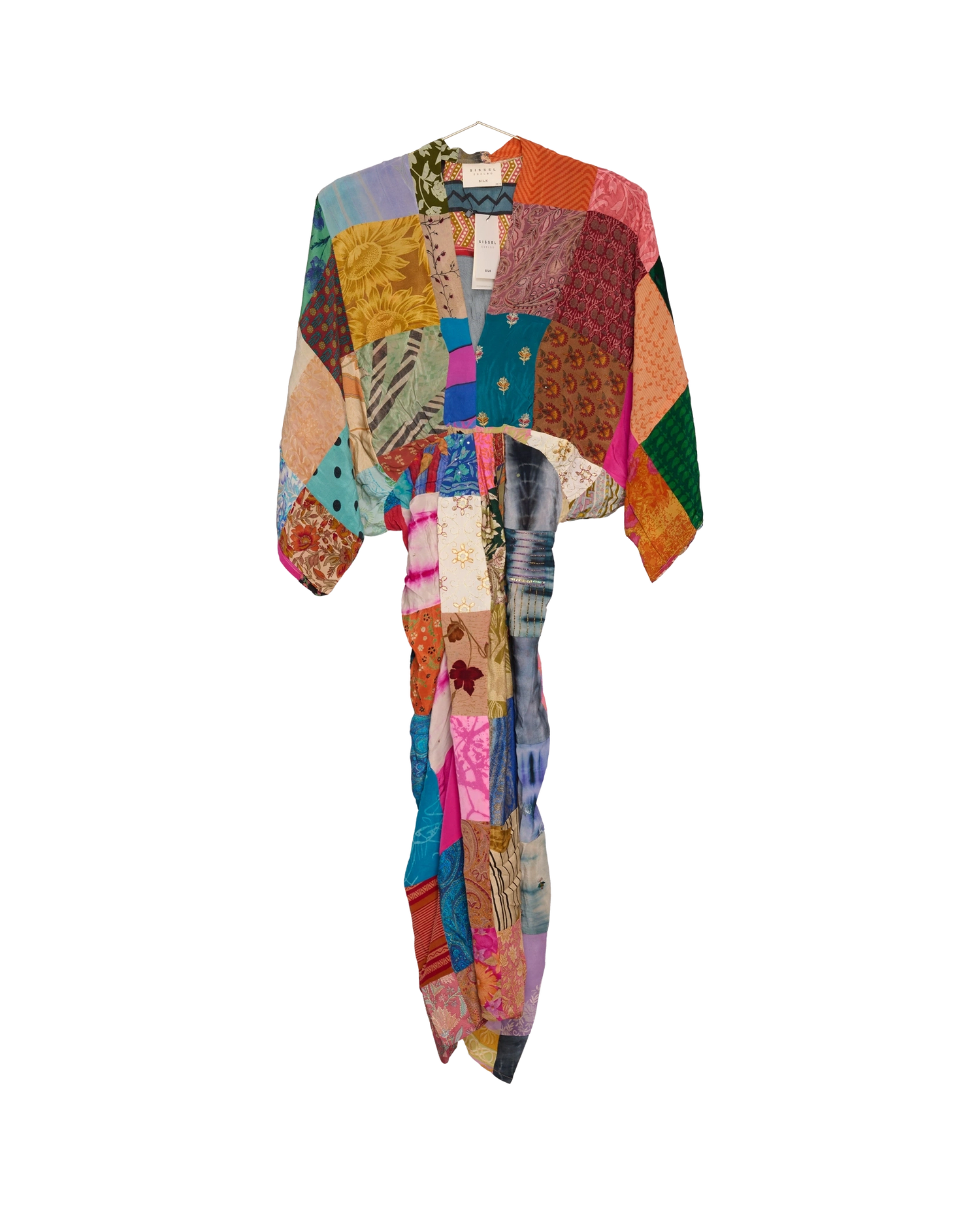 Juno SILK Patchwork Dress - No. 306