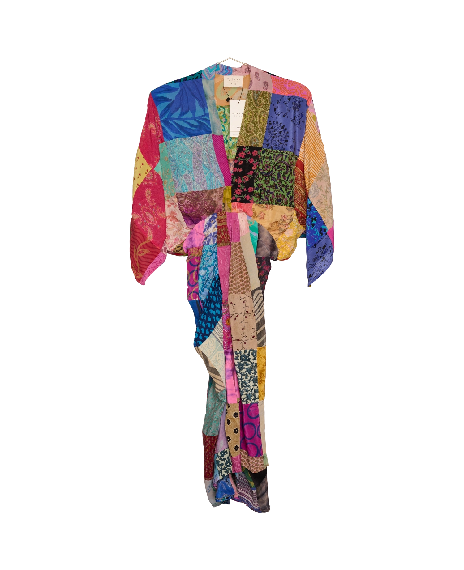 Juno SILK Patchwork Dress - No. 307