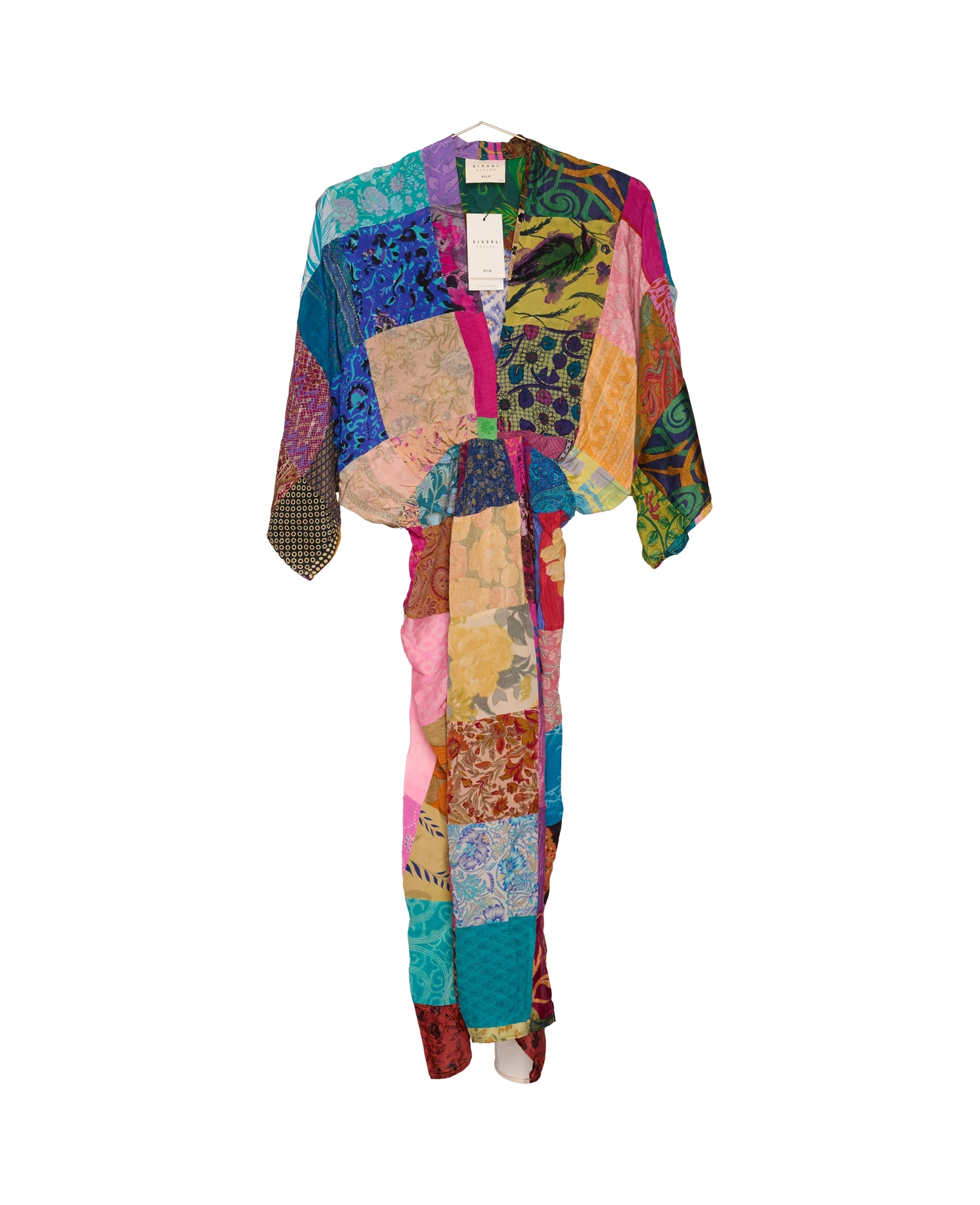Juno SILK Patchwork Dress - No. 308
