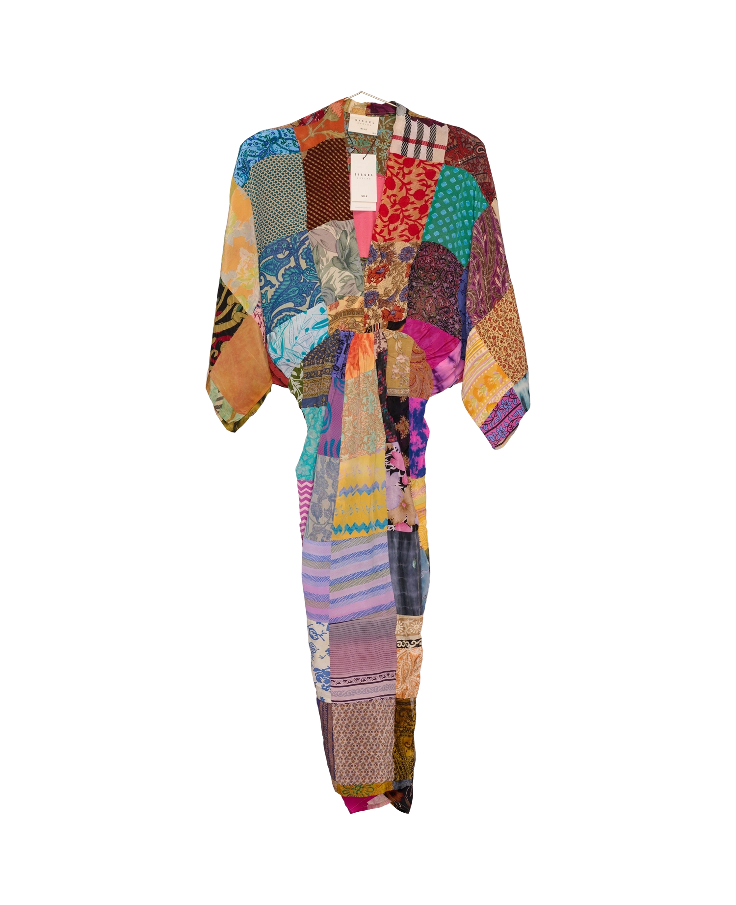 Juno SILK Patchwork Dress - No. 309