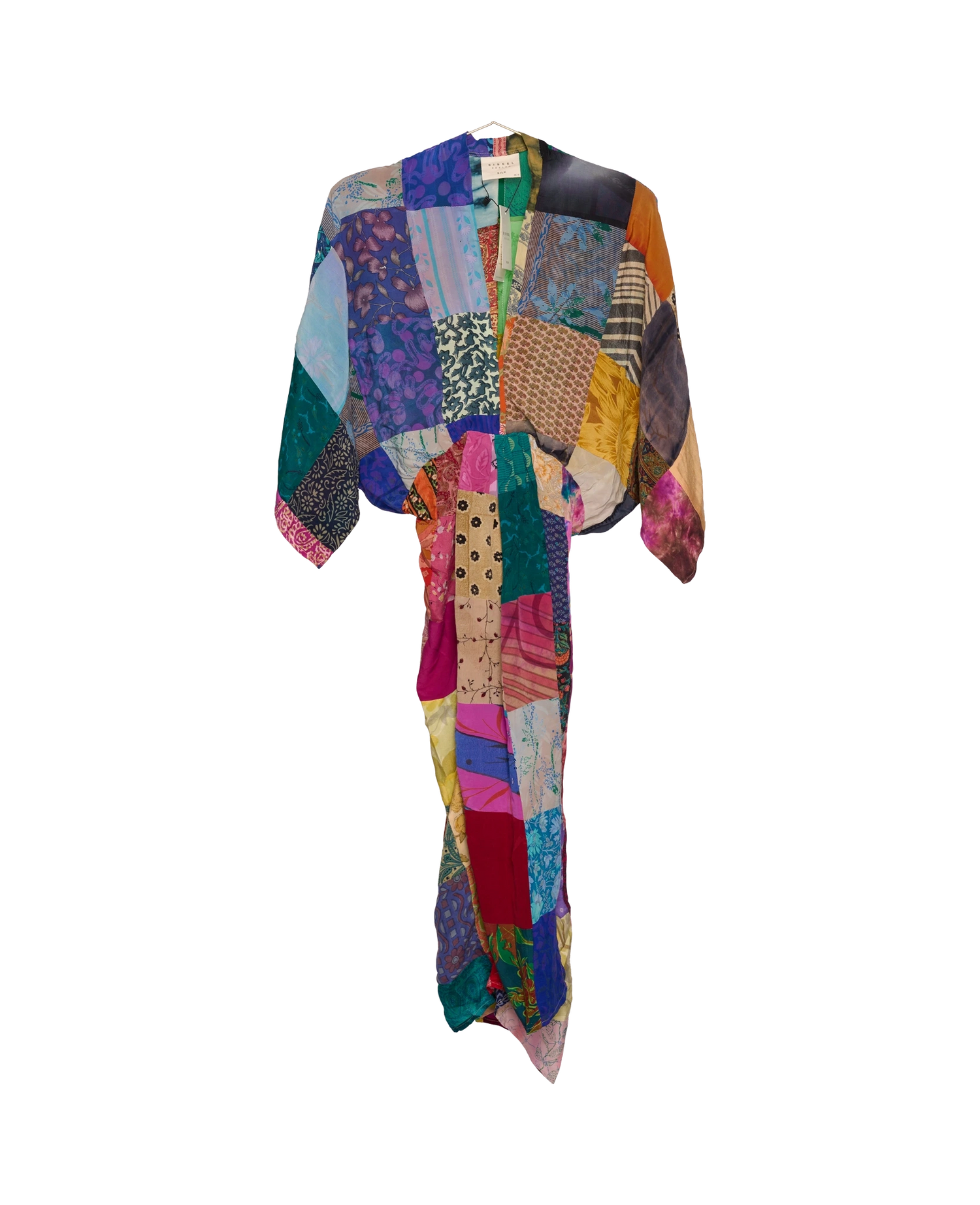 Juno SILK Patchwork Dress - No. 310
