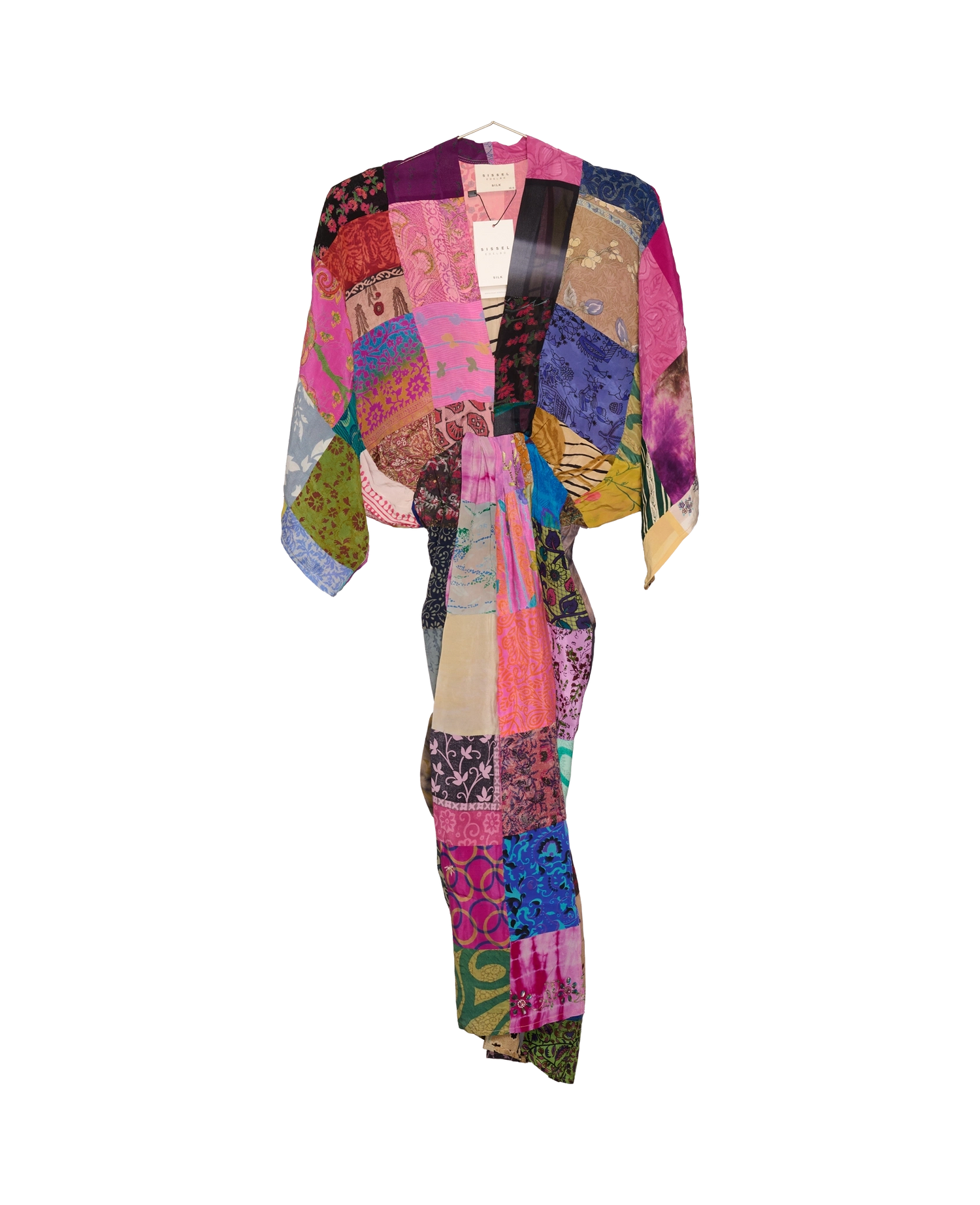 Juno SILK Patchwork Dress - No. 314