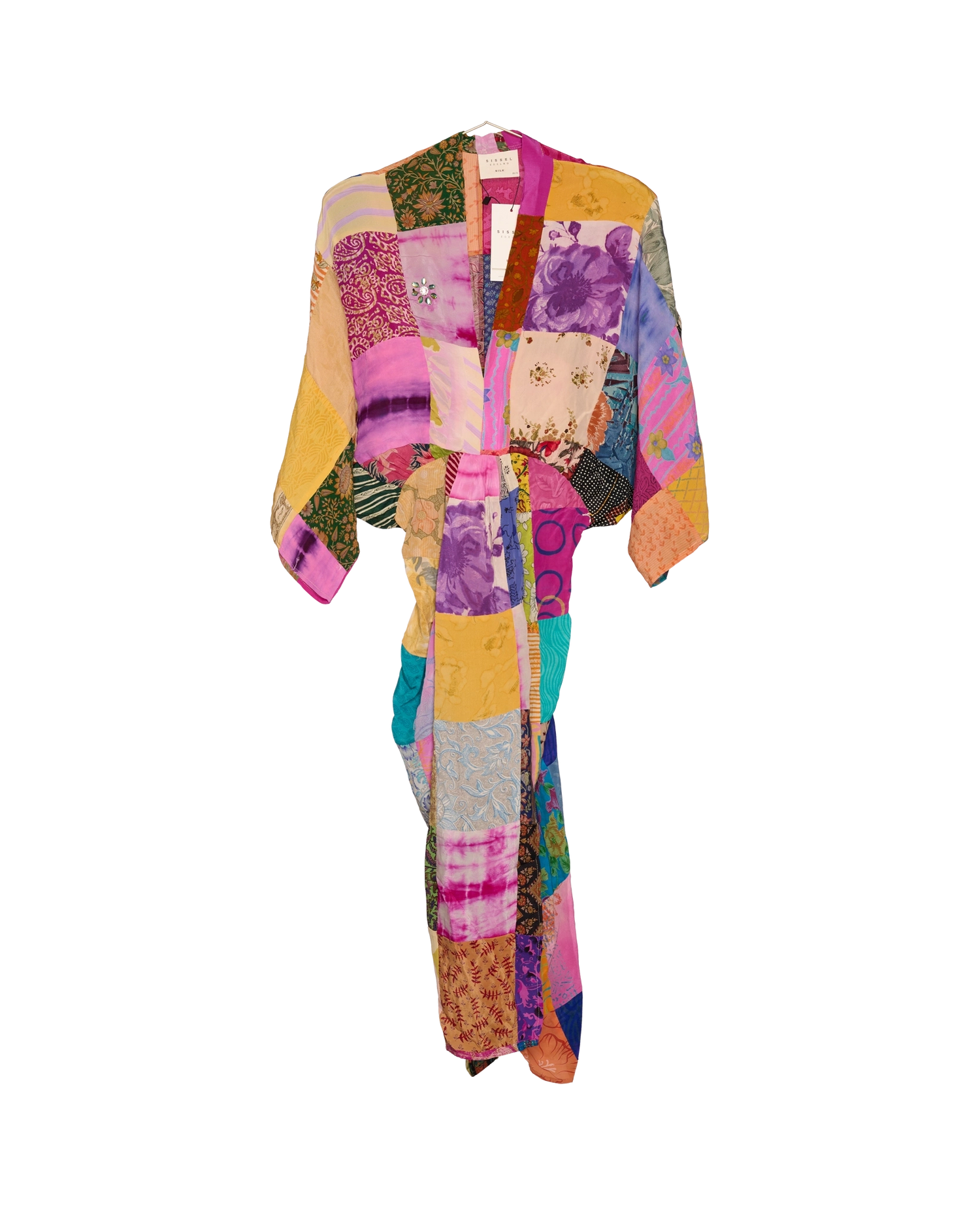 Juno SILK Patchwork Dress - No. 315