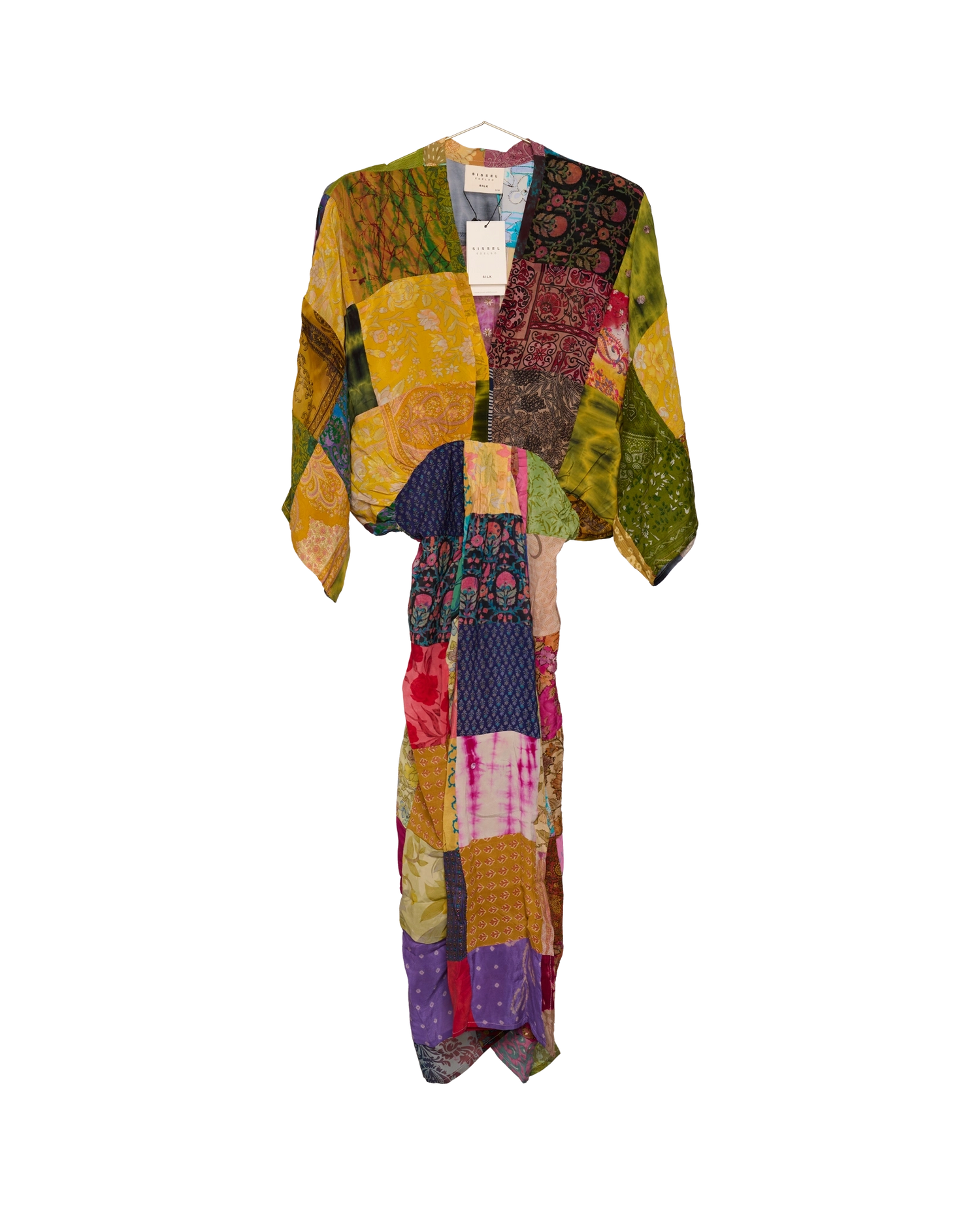 Juno SILK Patchwork Dress - No. 317
