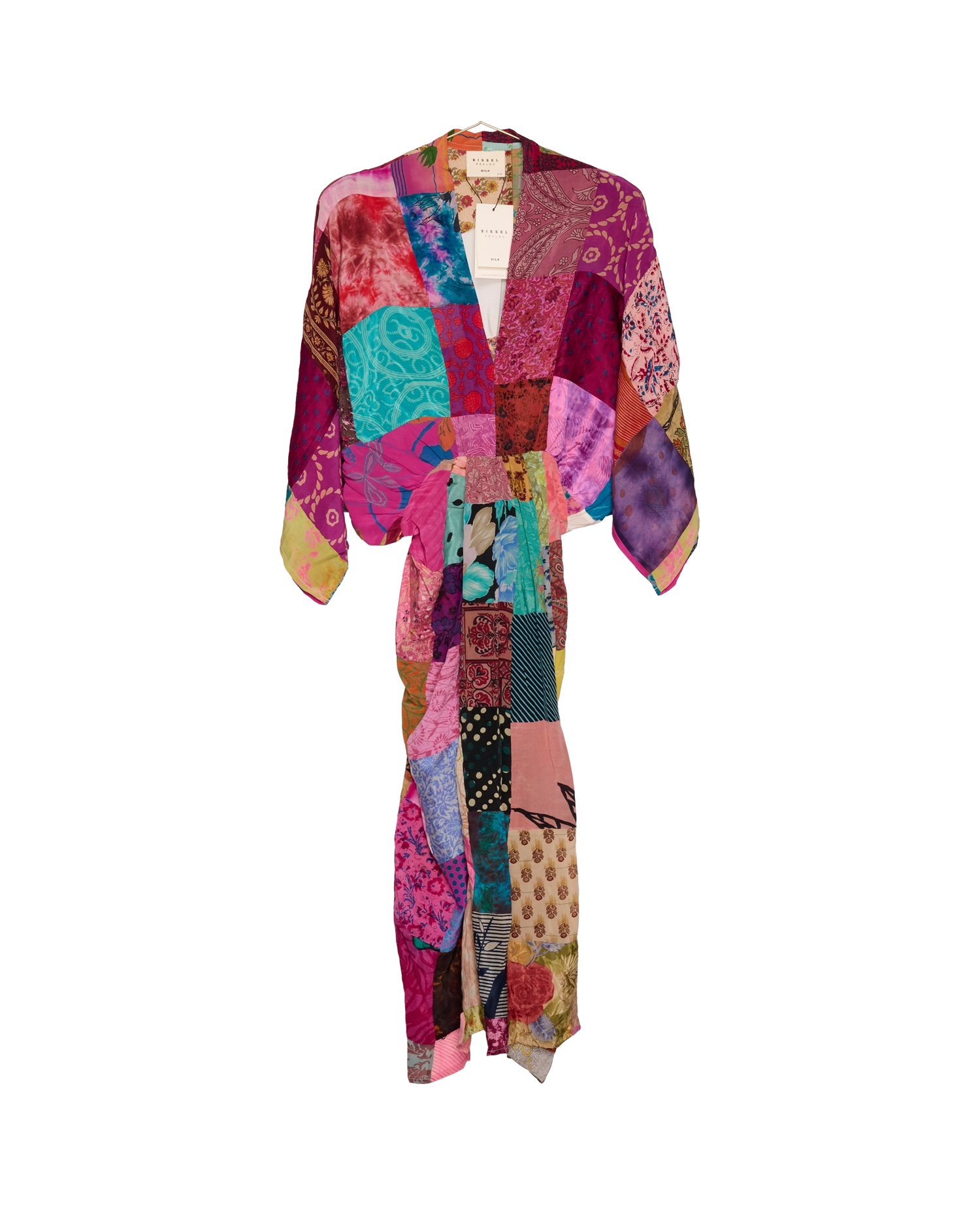 Juno SILK Patchwork Dress - No. 318