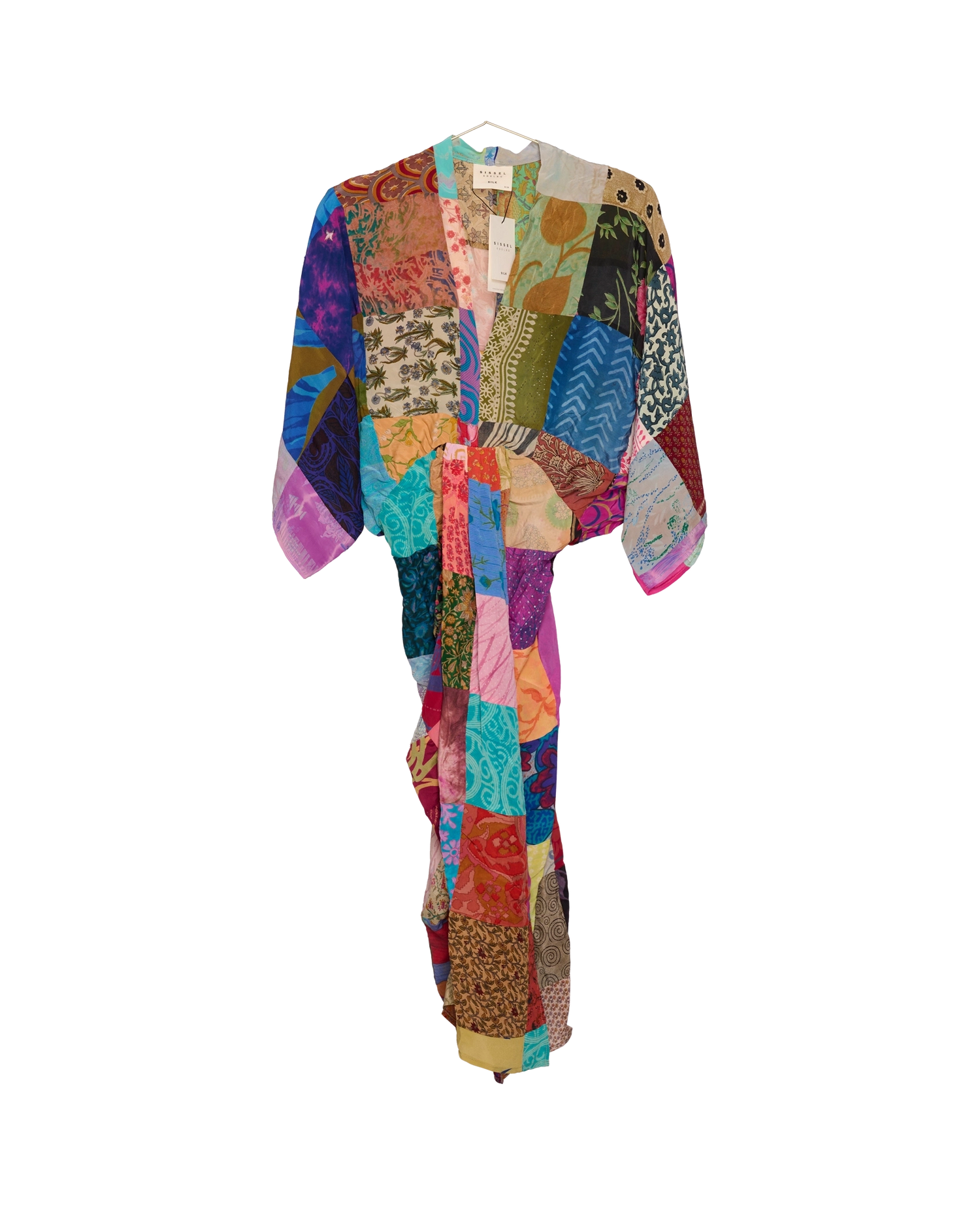 Juno SILK Patchwork Dress - No. 319
