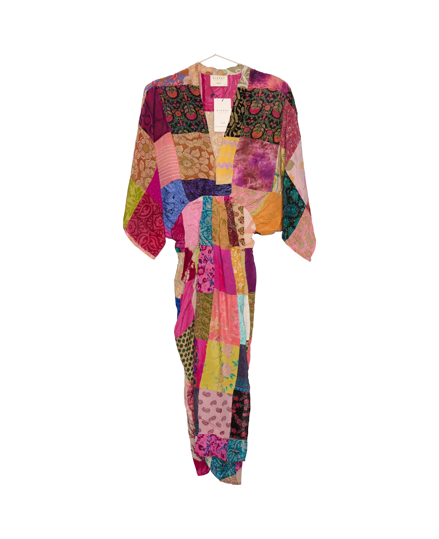 Juno SILK Patchwork Dress - No. 321