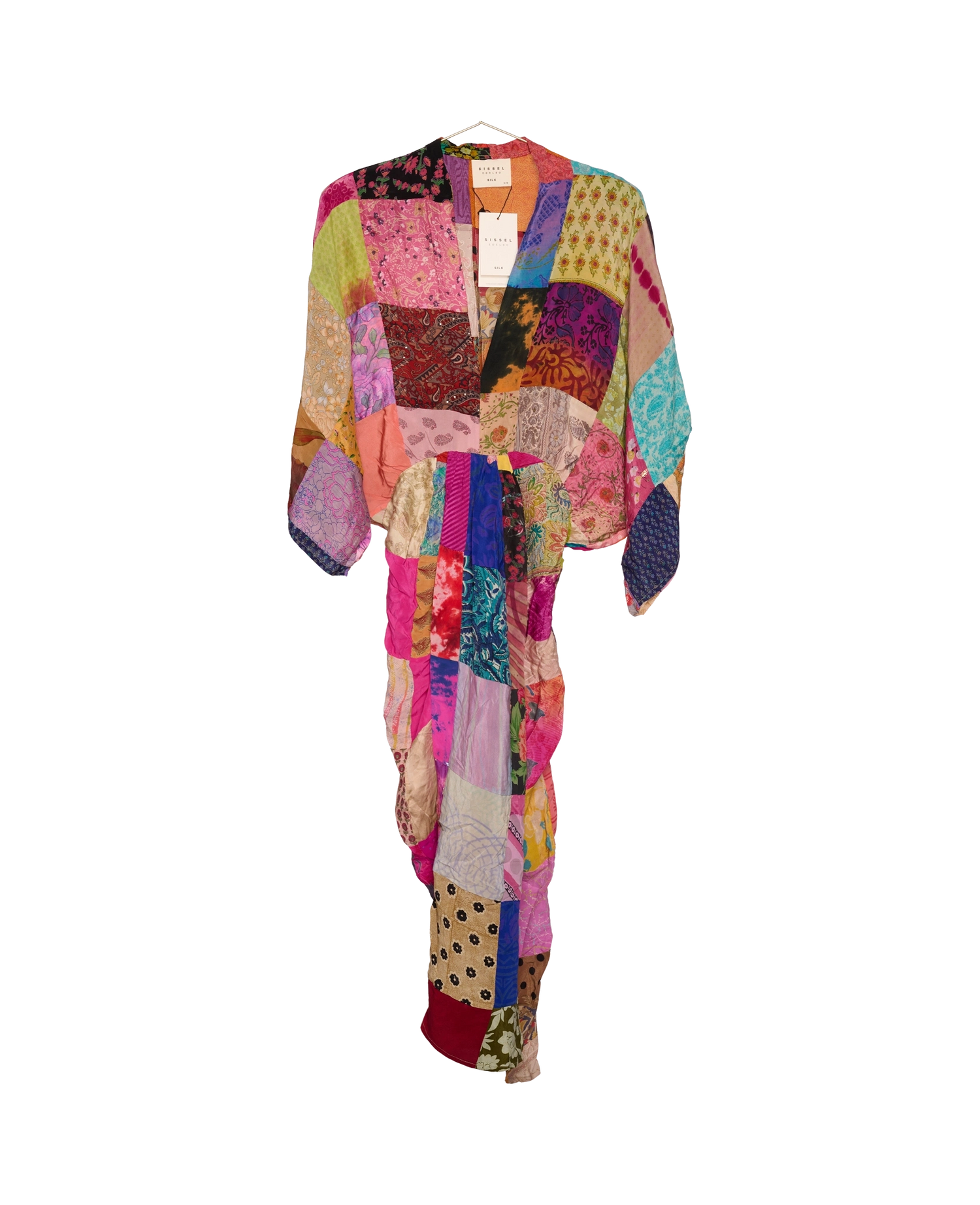 Juno SILK Patchwork Dress - No. 322