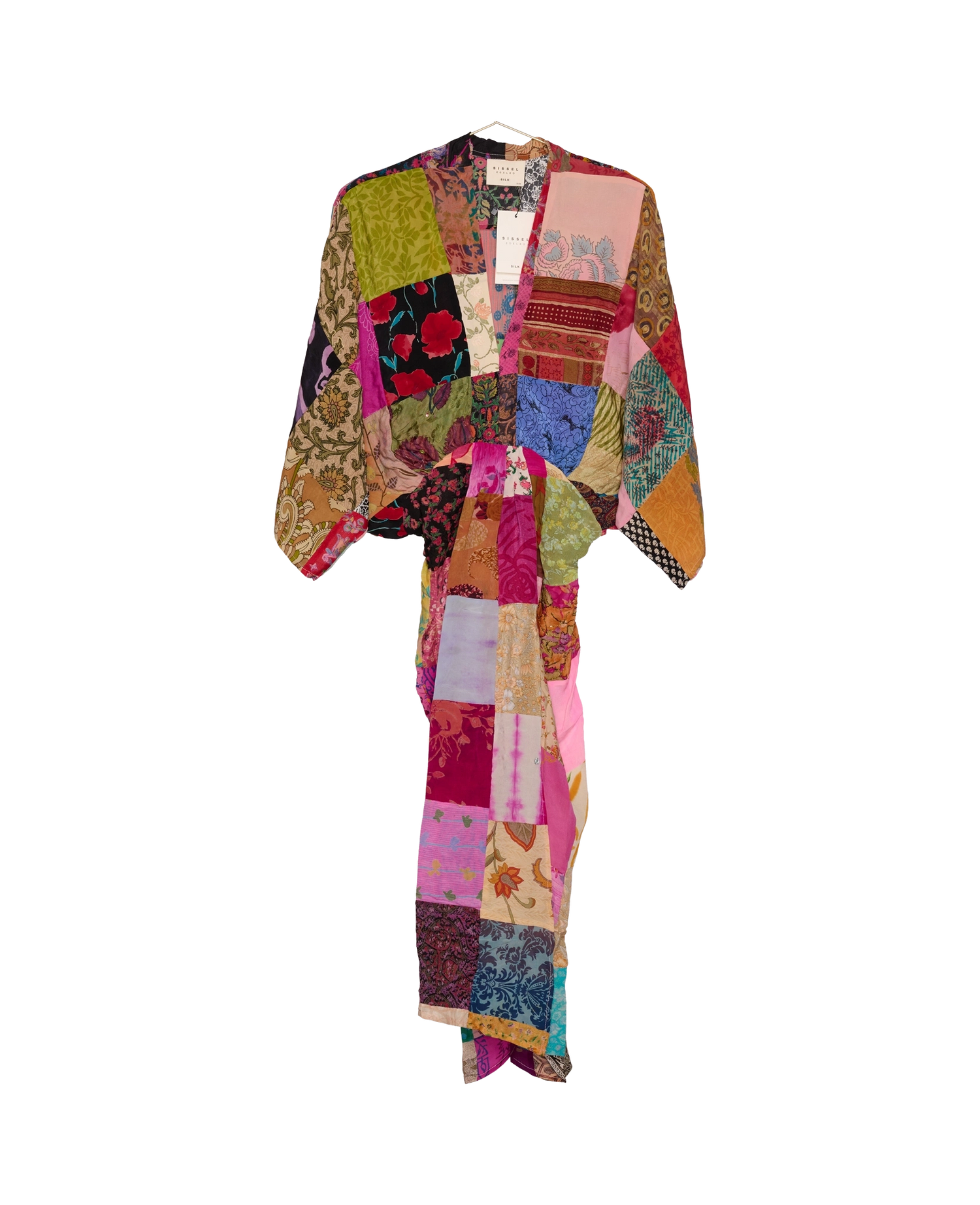 Juno SILK Patchwork Dress - No. 326
