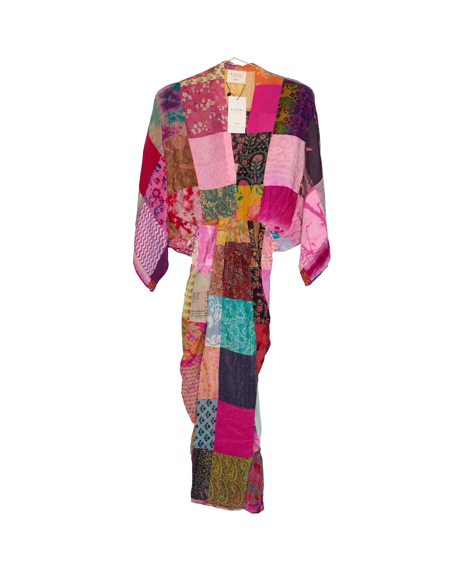 Juno SILK Patchwork Dress - No. 327