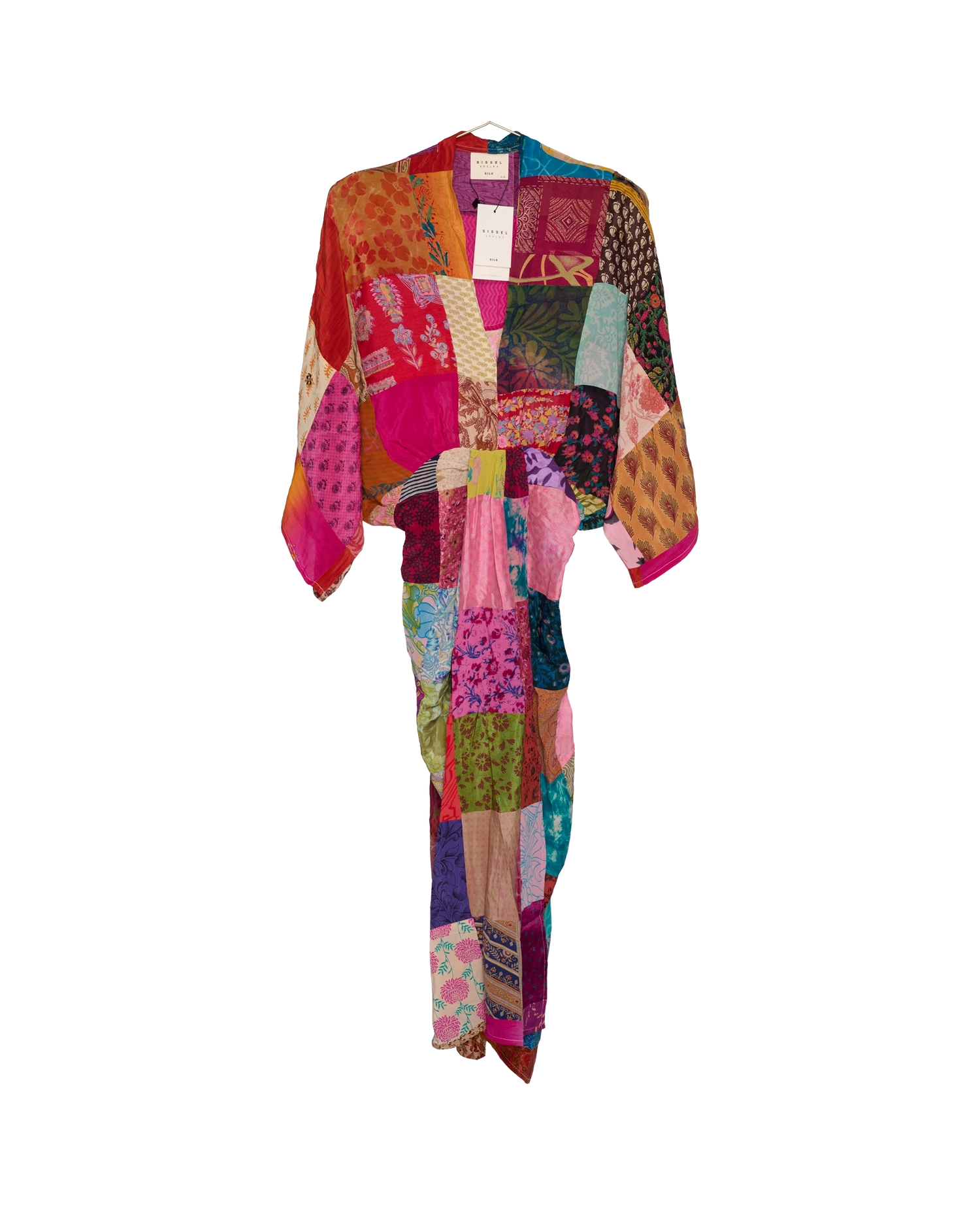 Juno SILK Patchwork Dress - No. 328