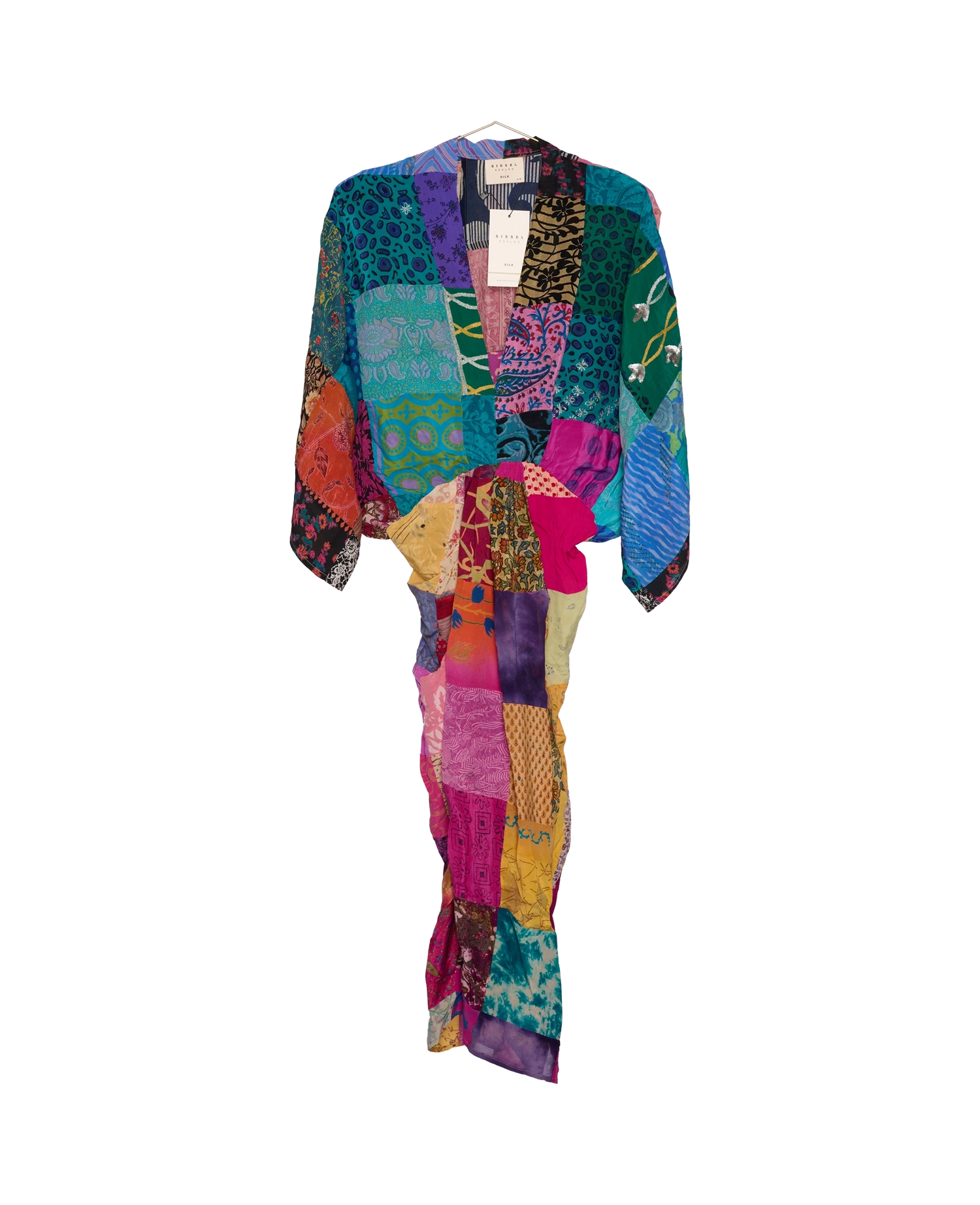 Juno SILK Patchwork Dress - No. 329