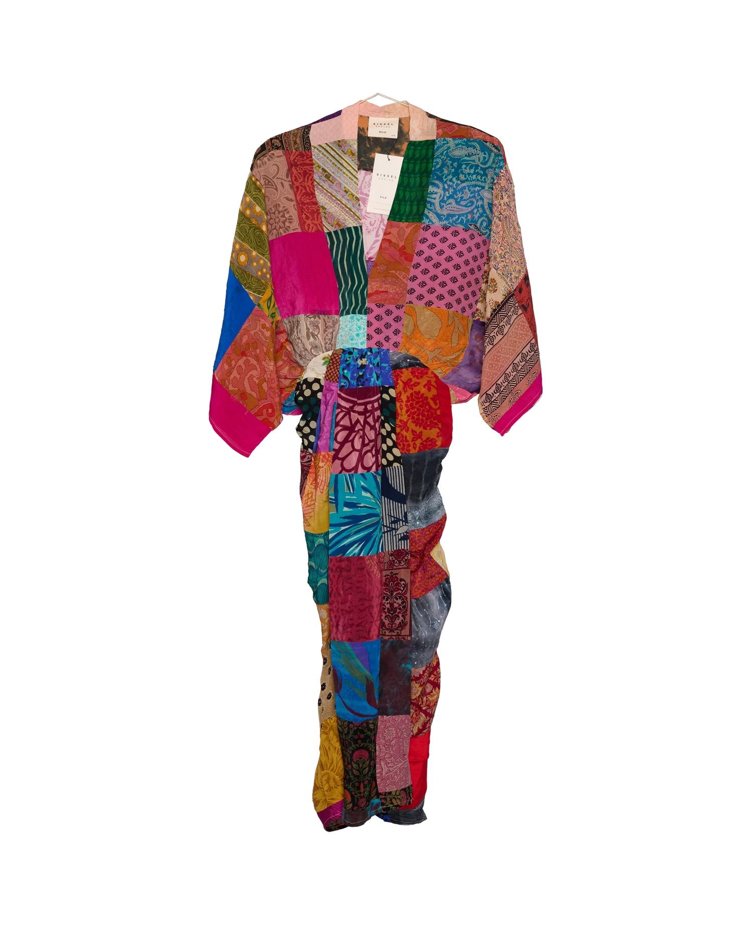 Juno SILK Patchwork Dress - No. 330