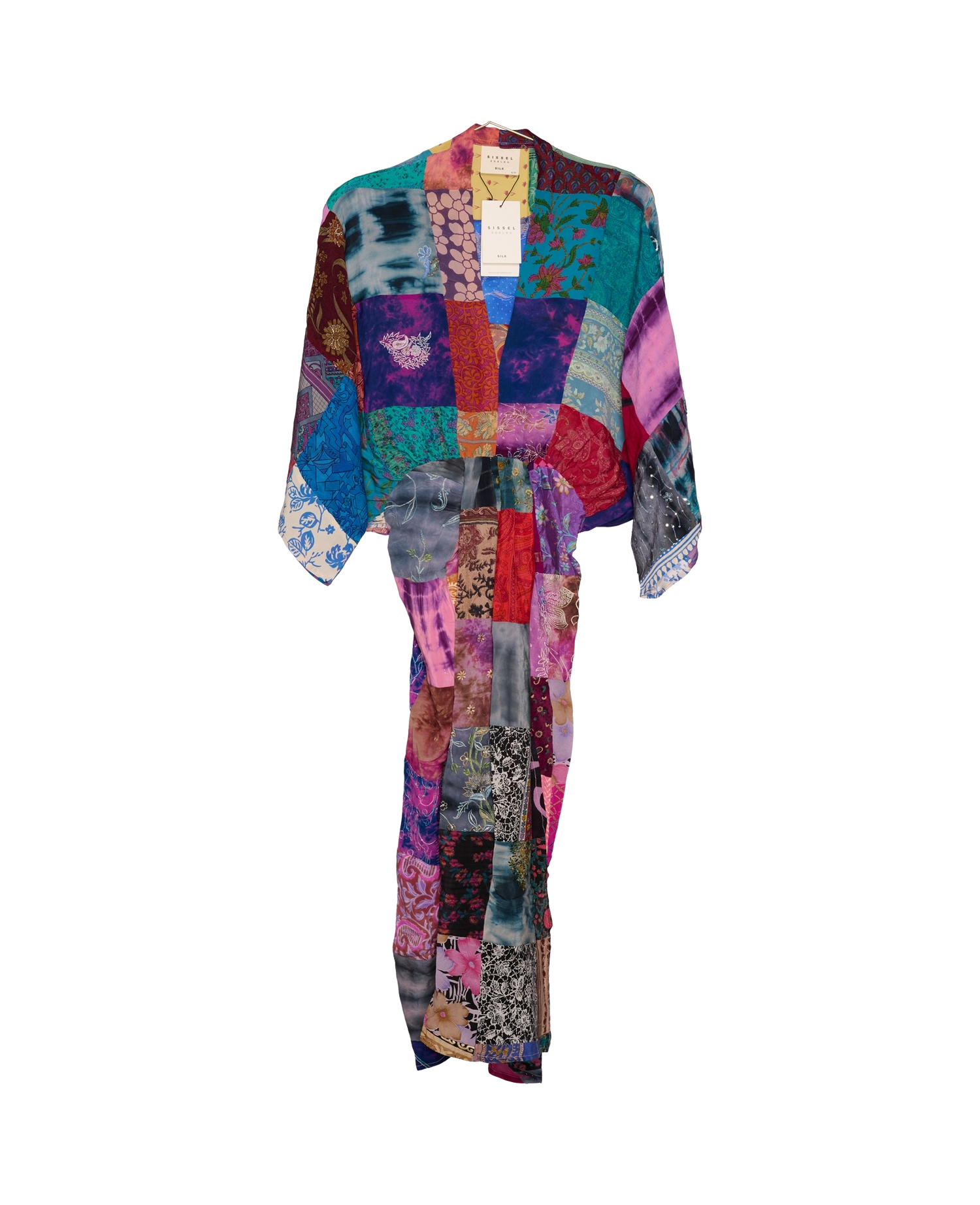 Juno SILK Patchwork Dress - No. 332