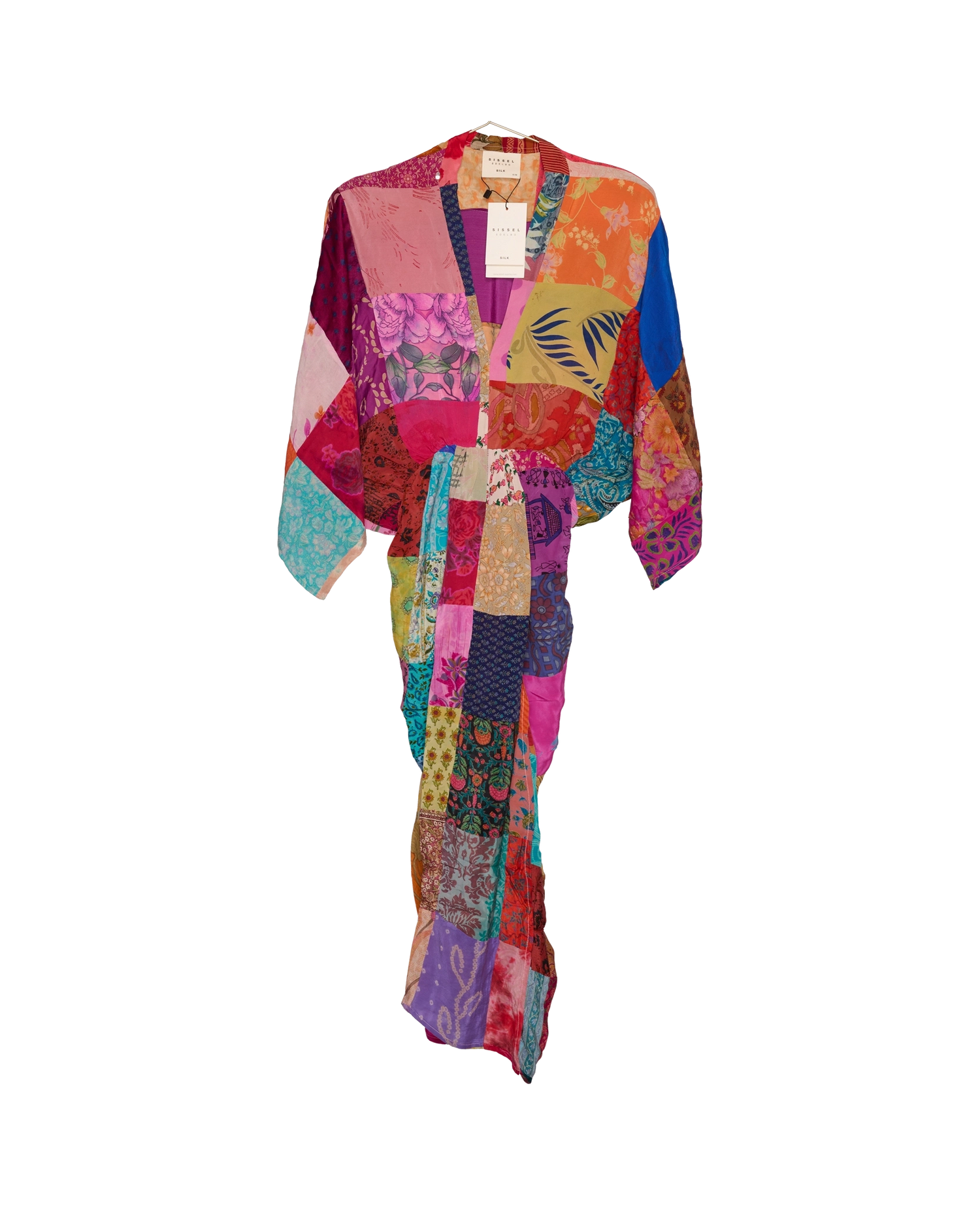 Juno SILK Patchwork Dress - No. 333