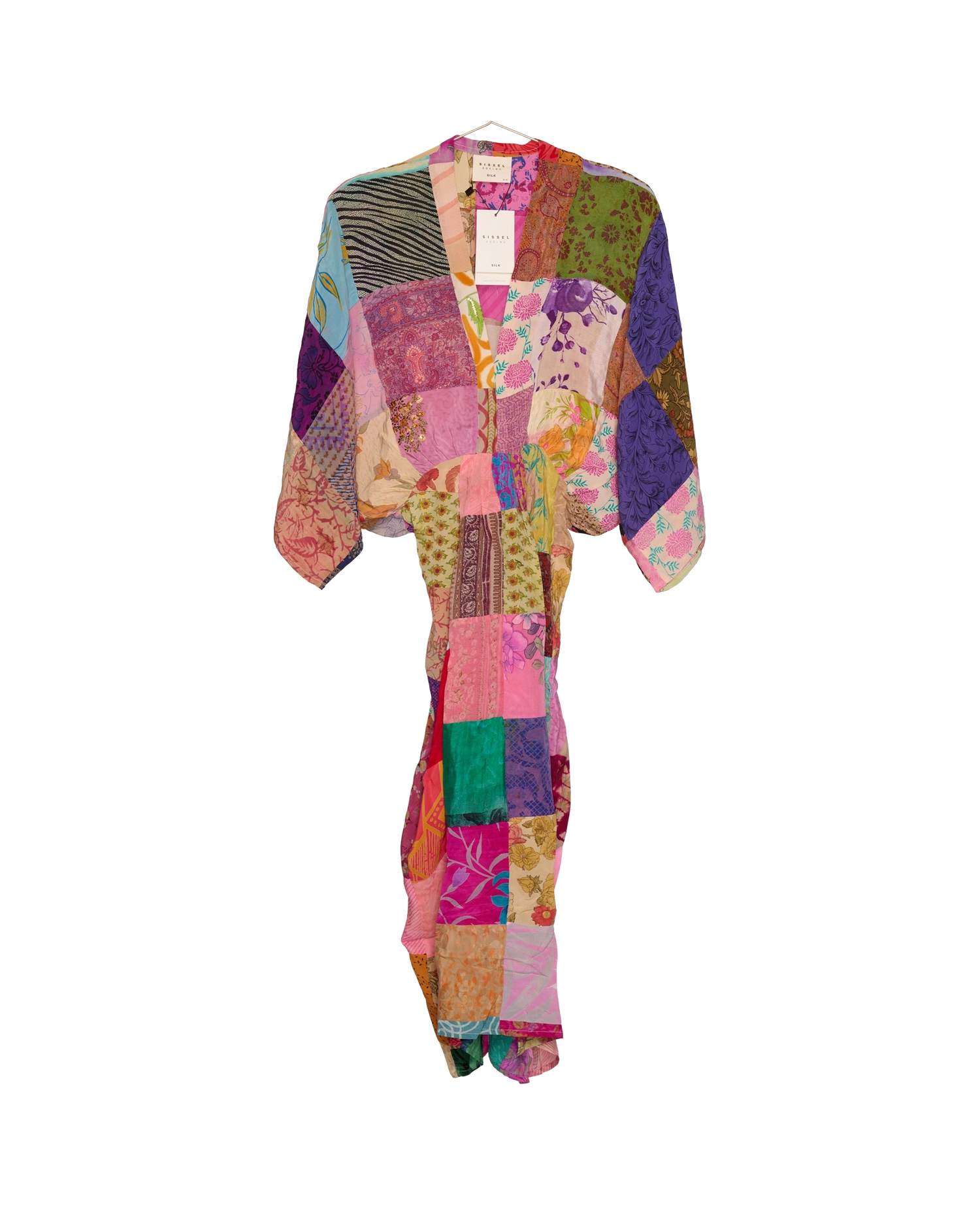 Juno SILK Patchwork Dress - No. 334